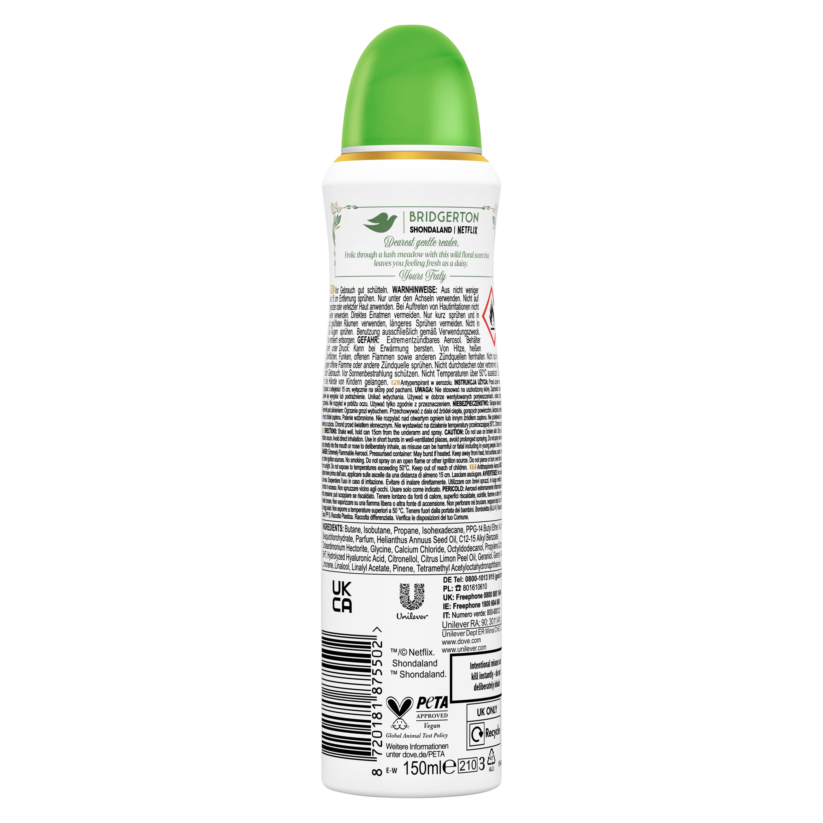 Deodorante Bridgerton Love & Meadows