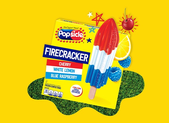 Firecracker ice pops for Summer