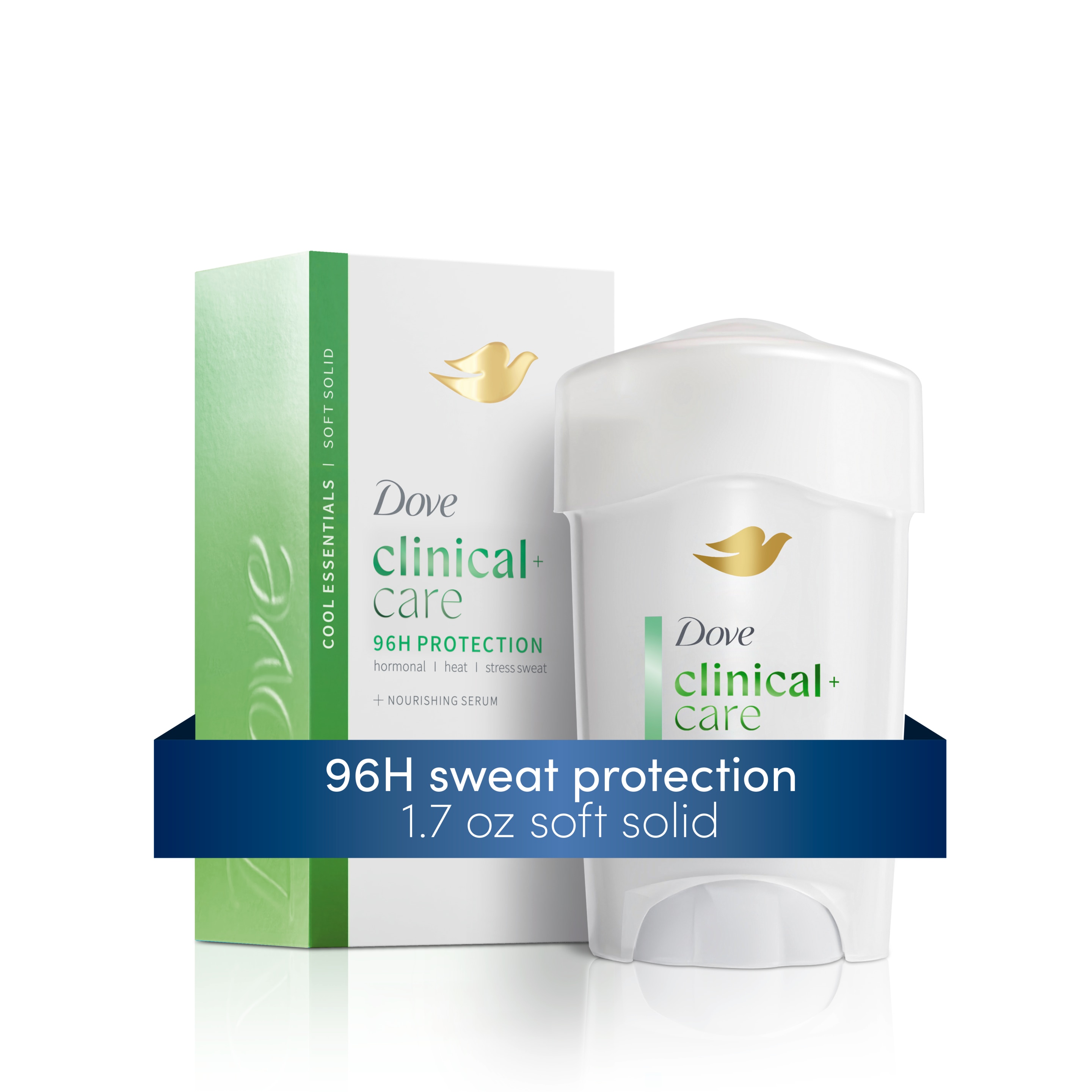 Clinical Cool Essentials Antiperspirant Soft Solid – Dove packshot