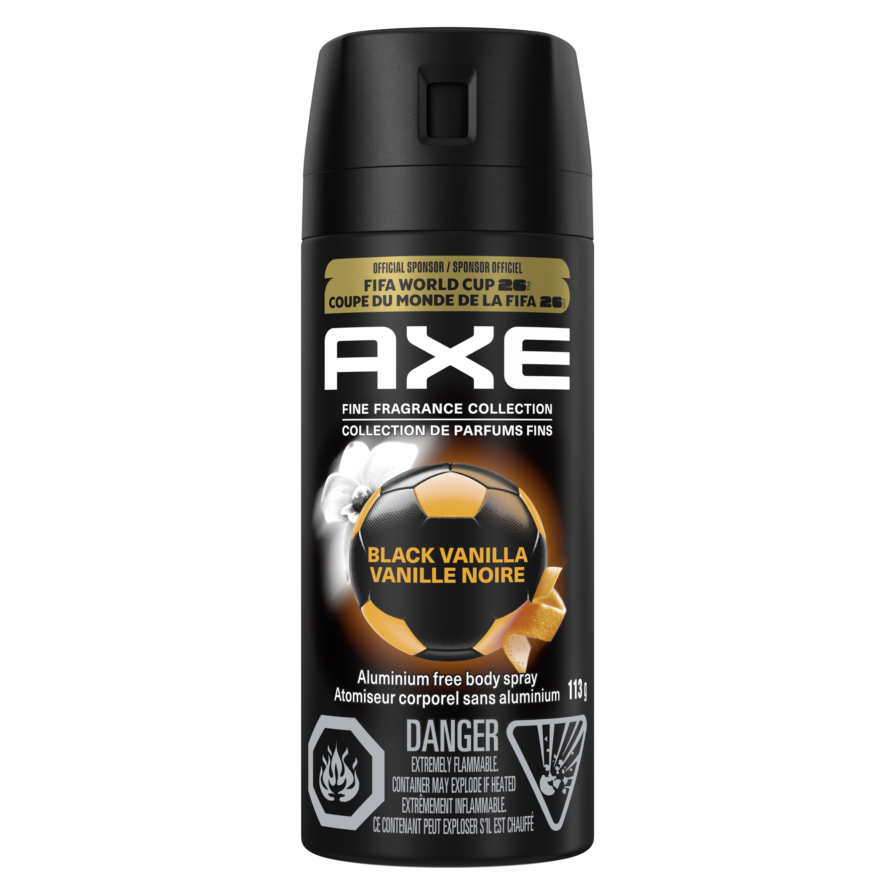 Atomiseur corporel haut de gamme Black Vanilla packshot