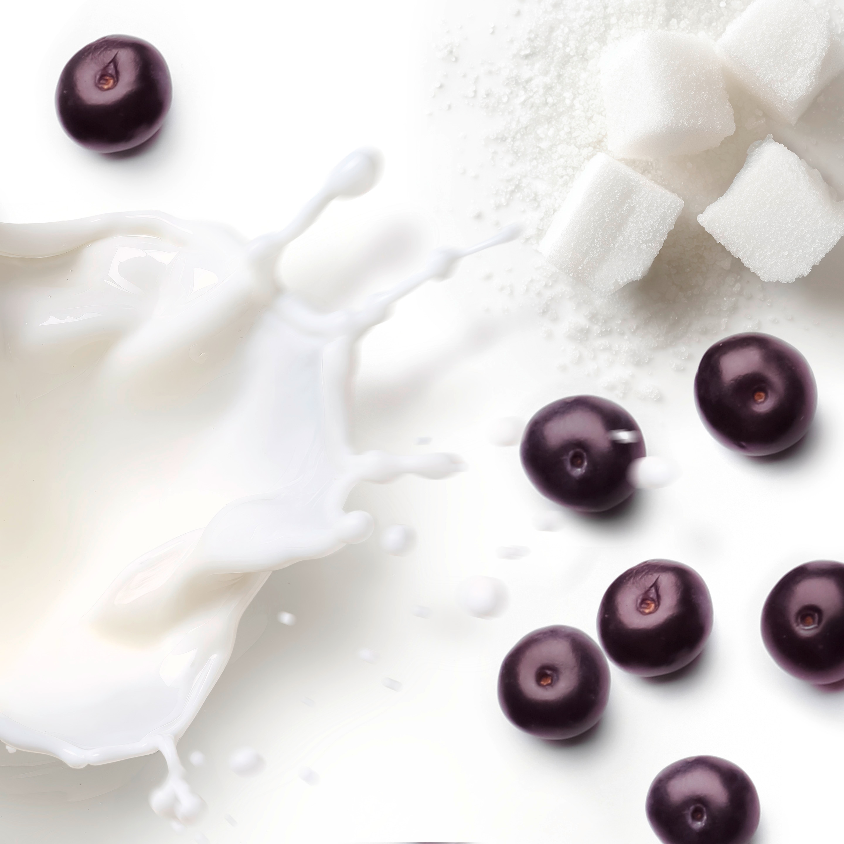 Lait de riz et açaï velouté