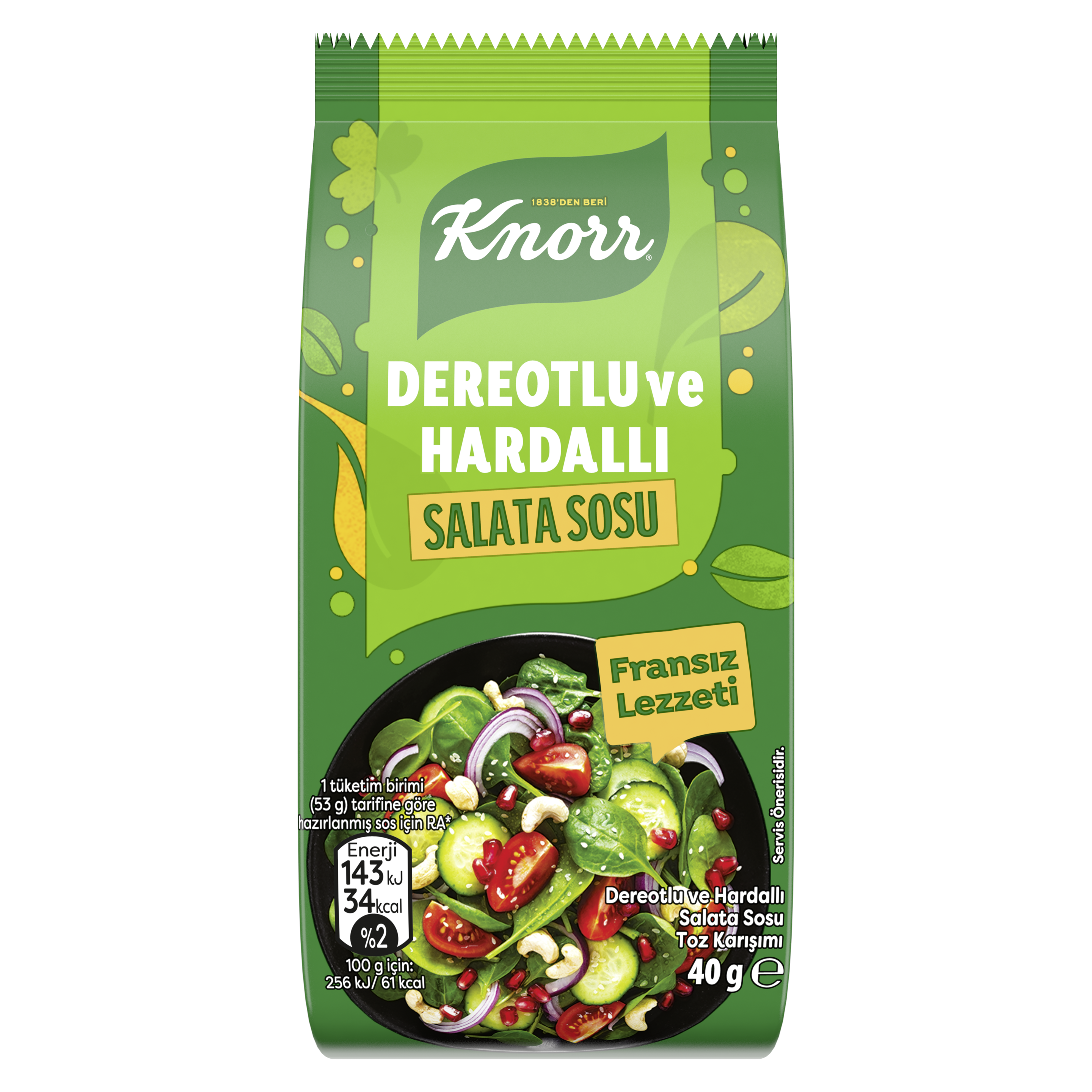 Knorr Dereotlu ve Hardallı Salata Sosu packshot