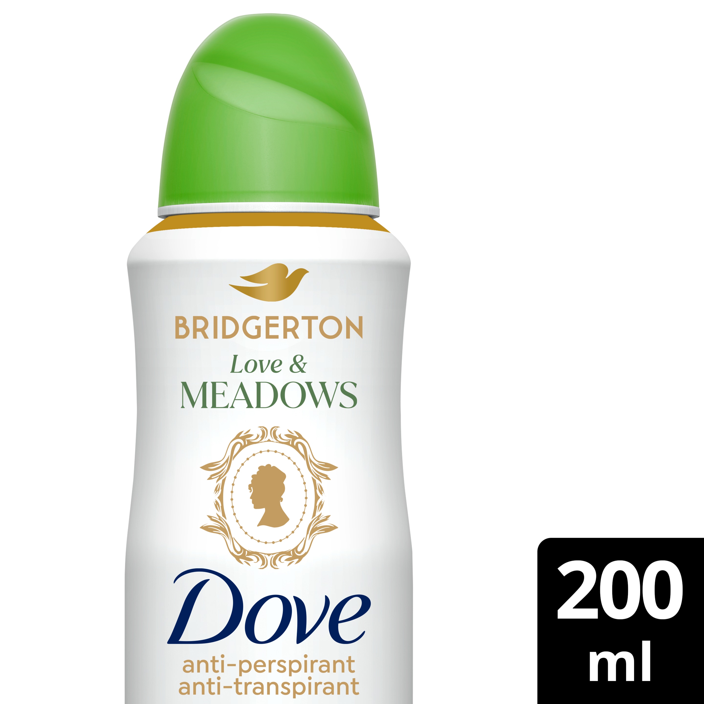 Dove Limited Edition Bridgerton Love & Meadows women's deodorant spray 200ml