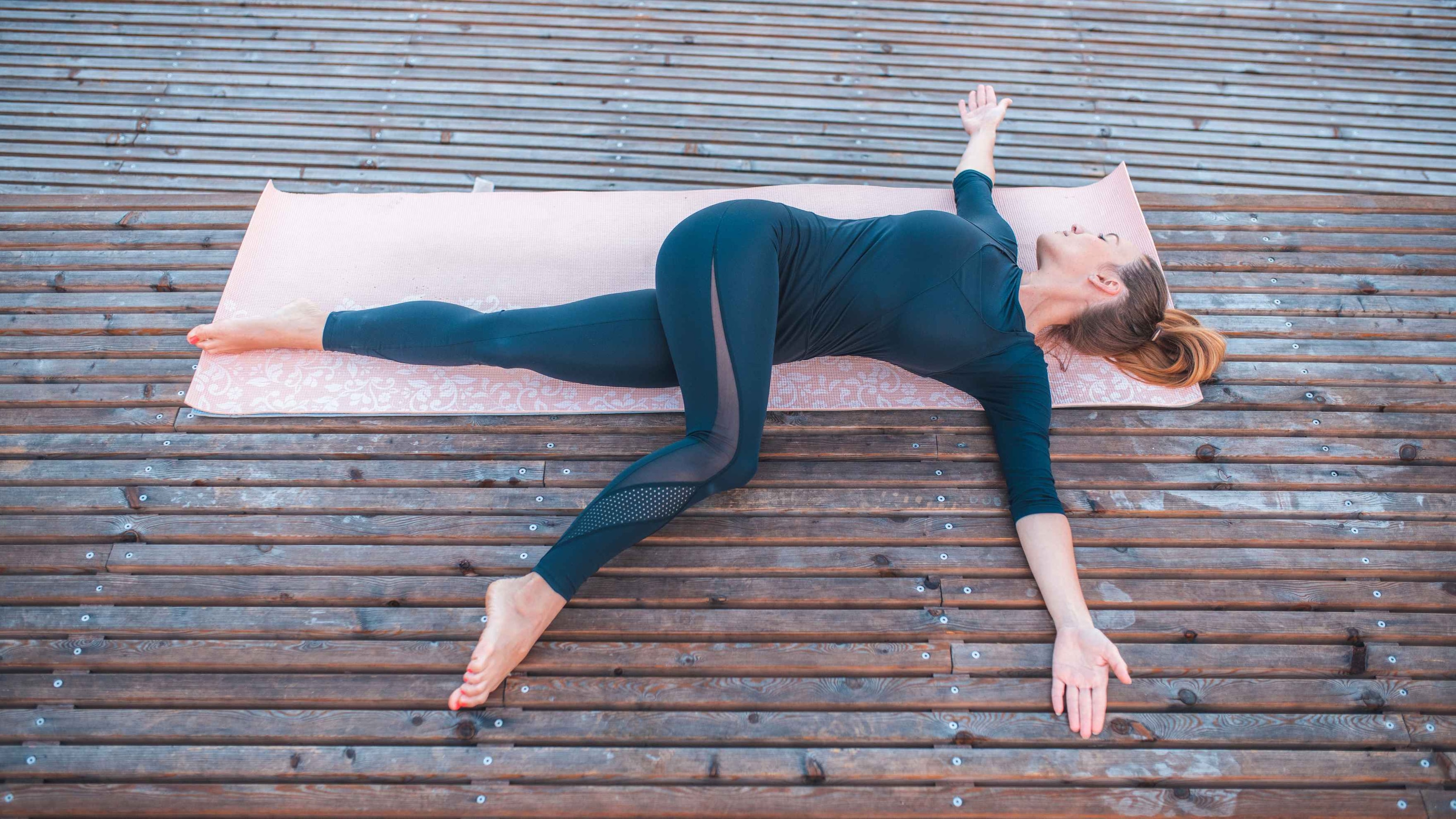 Supine Spinal Twist (Supta Matsyendrasana)