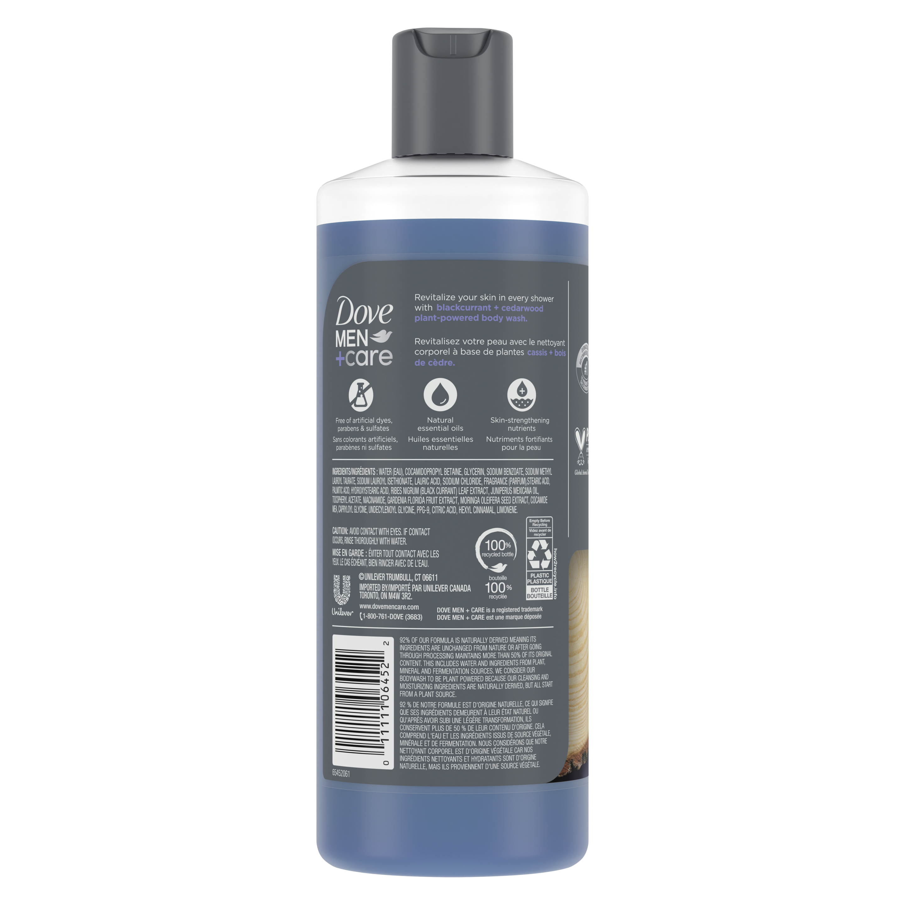 Men+Care Blackcurrant + Cedarwood Body Wash