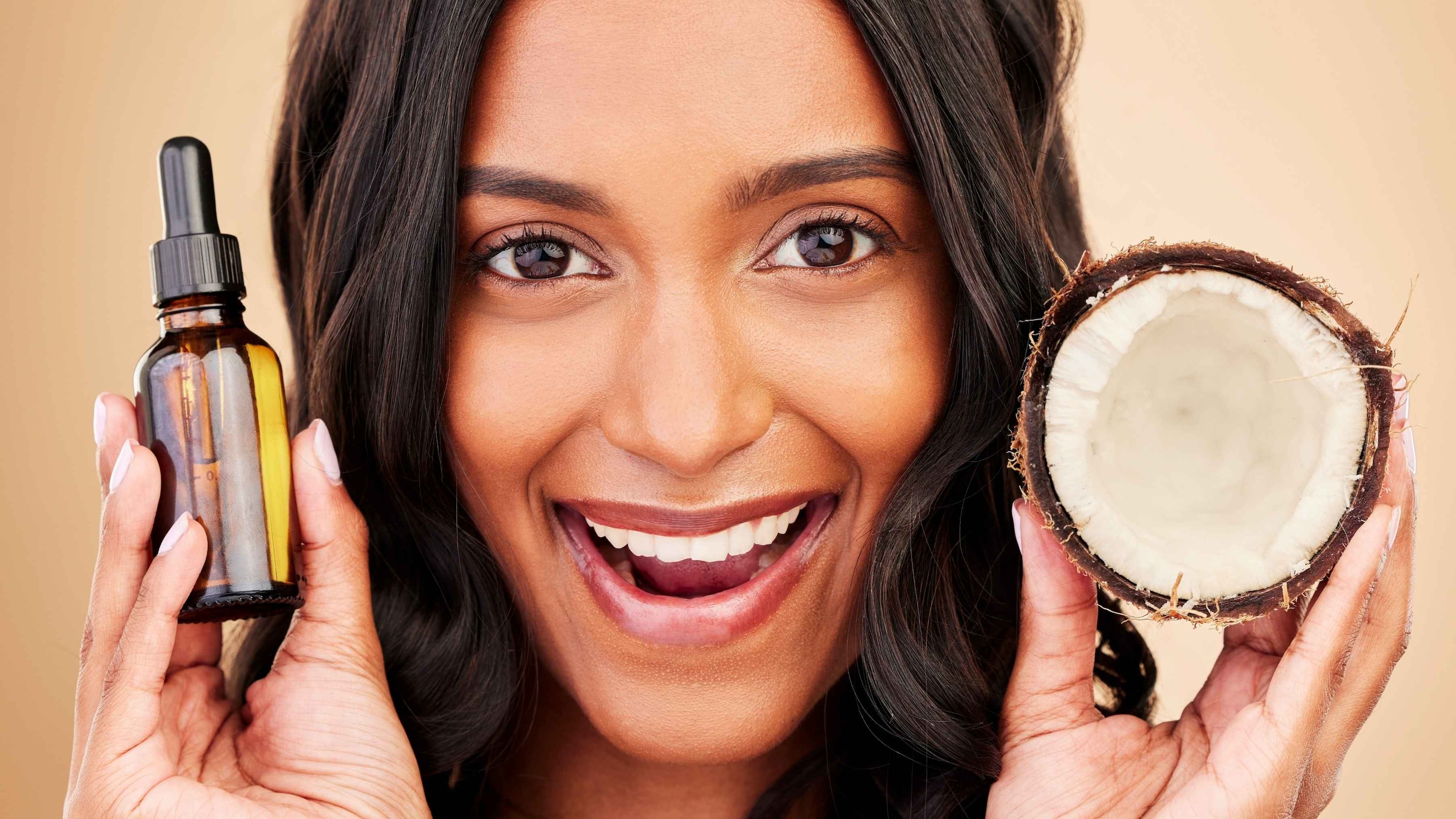 Coconut oil for face benefits and glow tips for hydrated skin