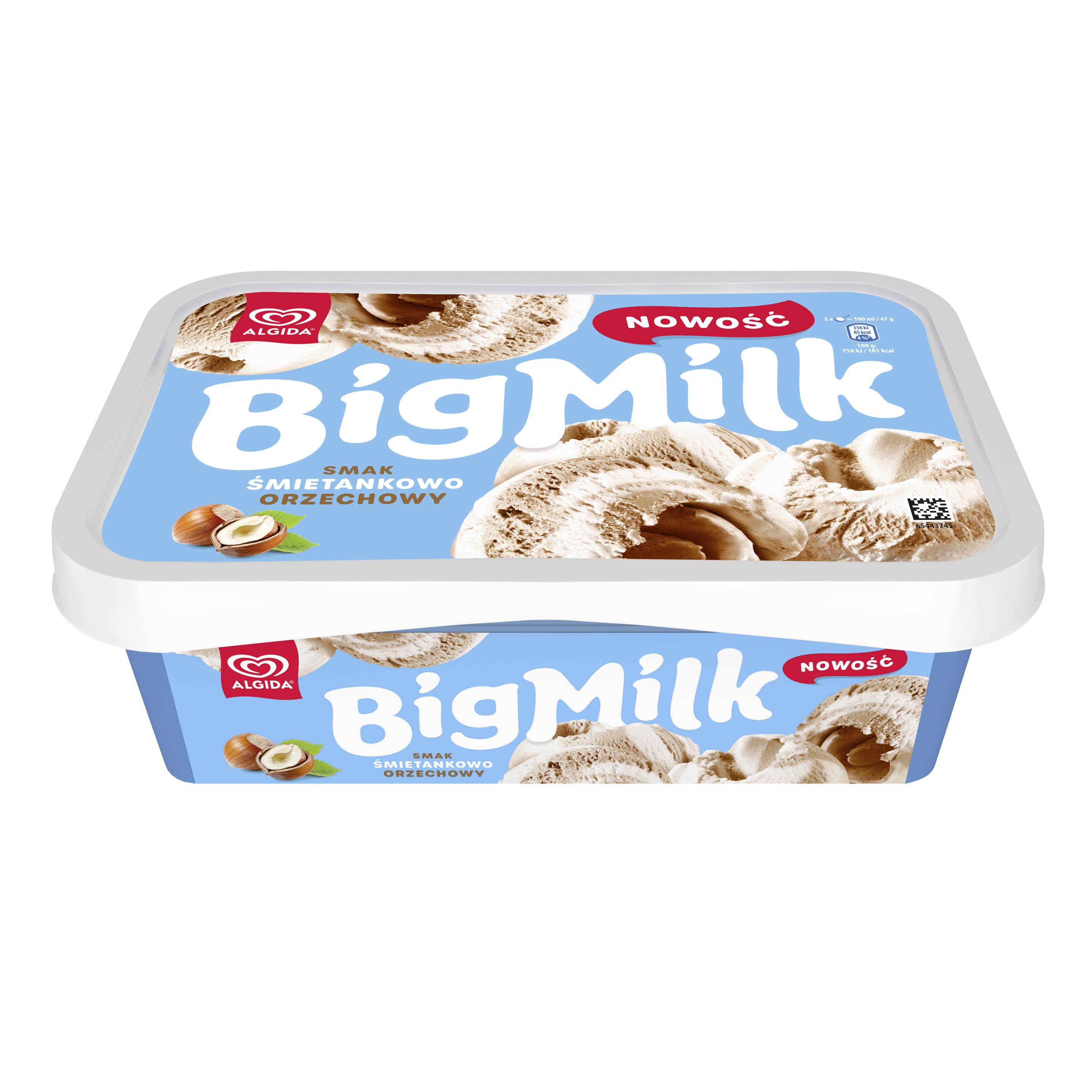 BIG MILK Śmietankowy 100ml packshot
