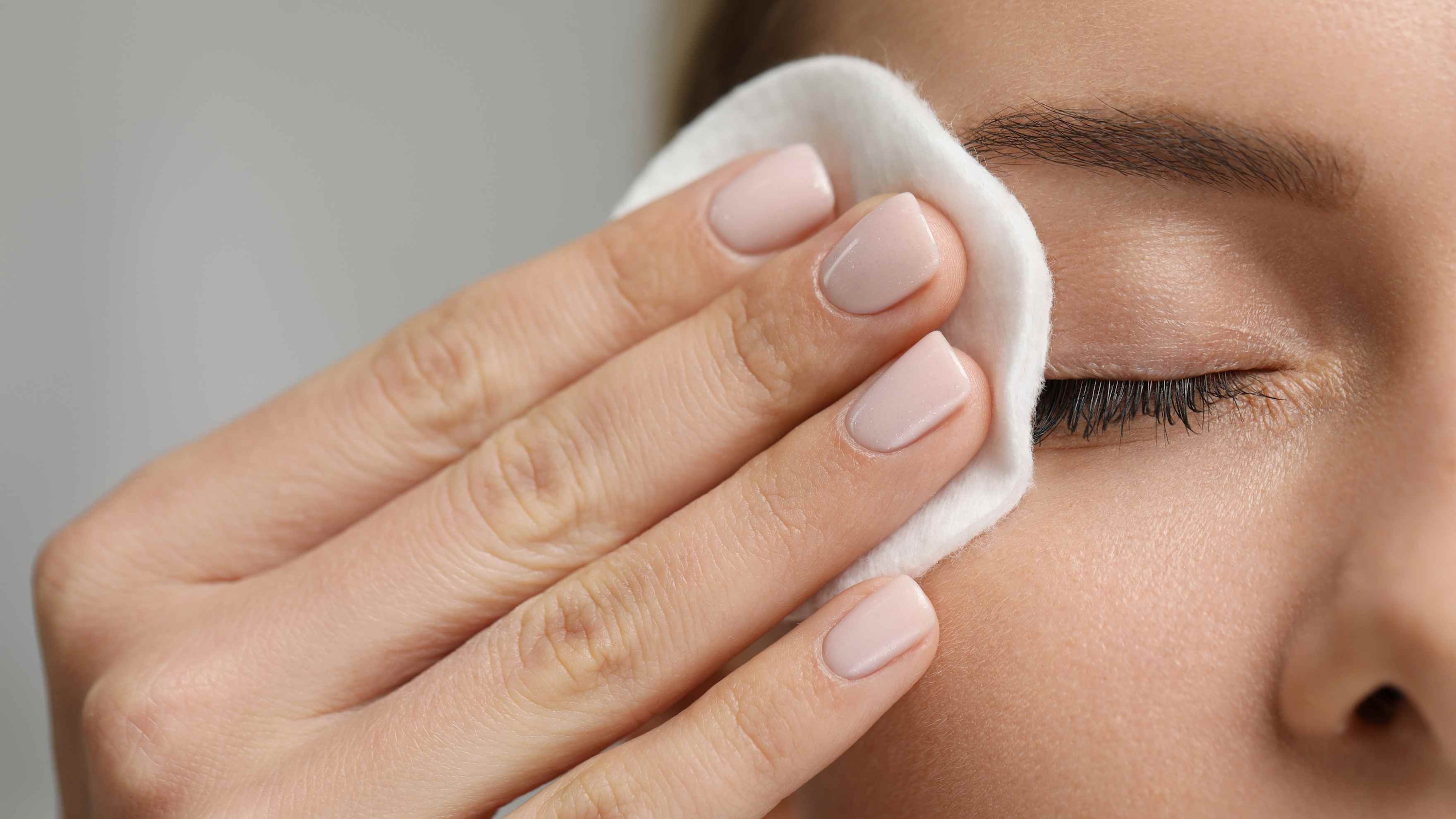Clean Your Face and Brows: