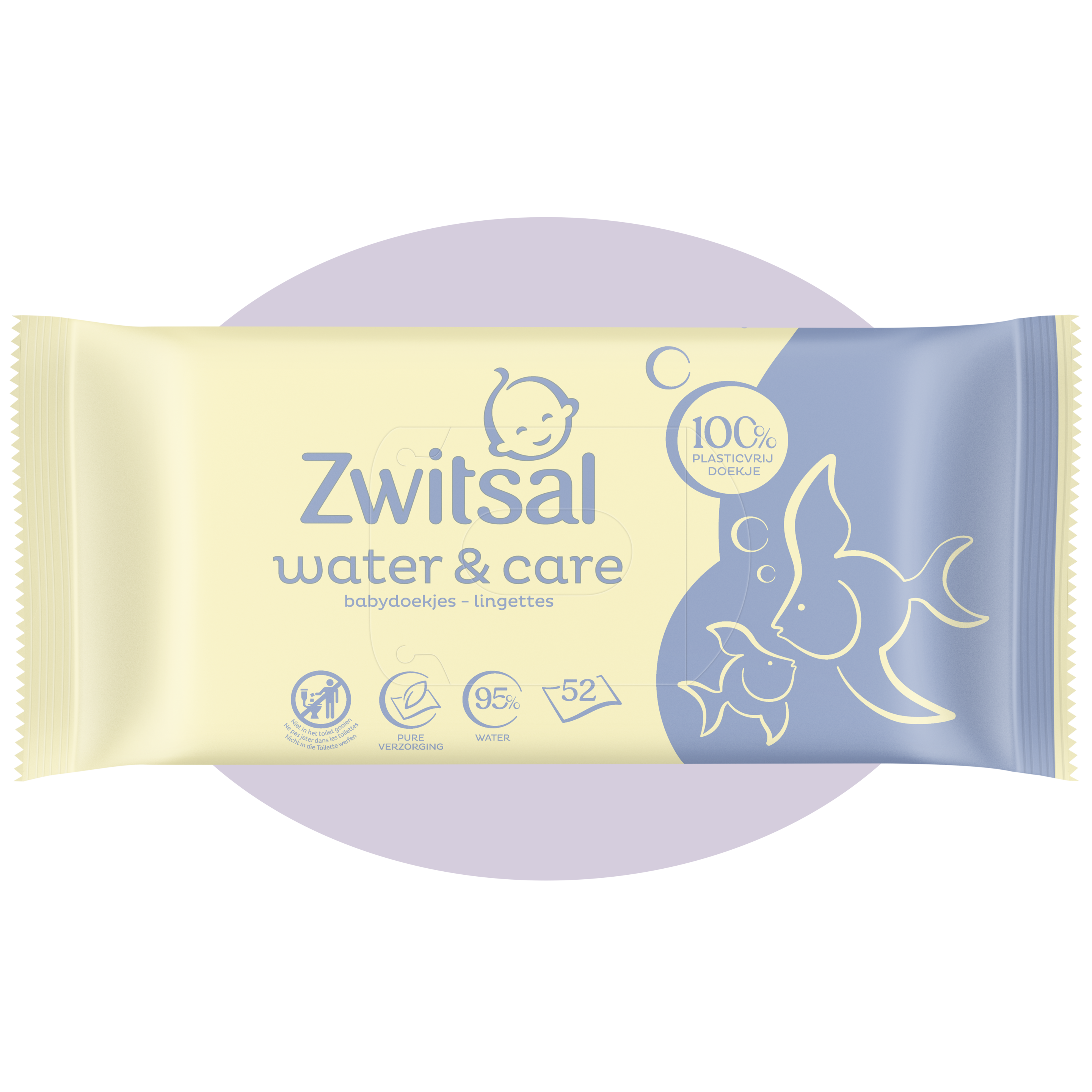 Water & Care Babydoekjes 52 stuks