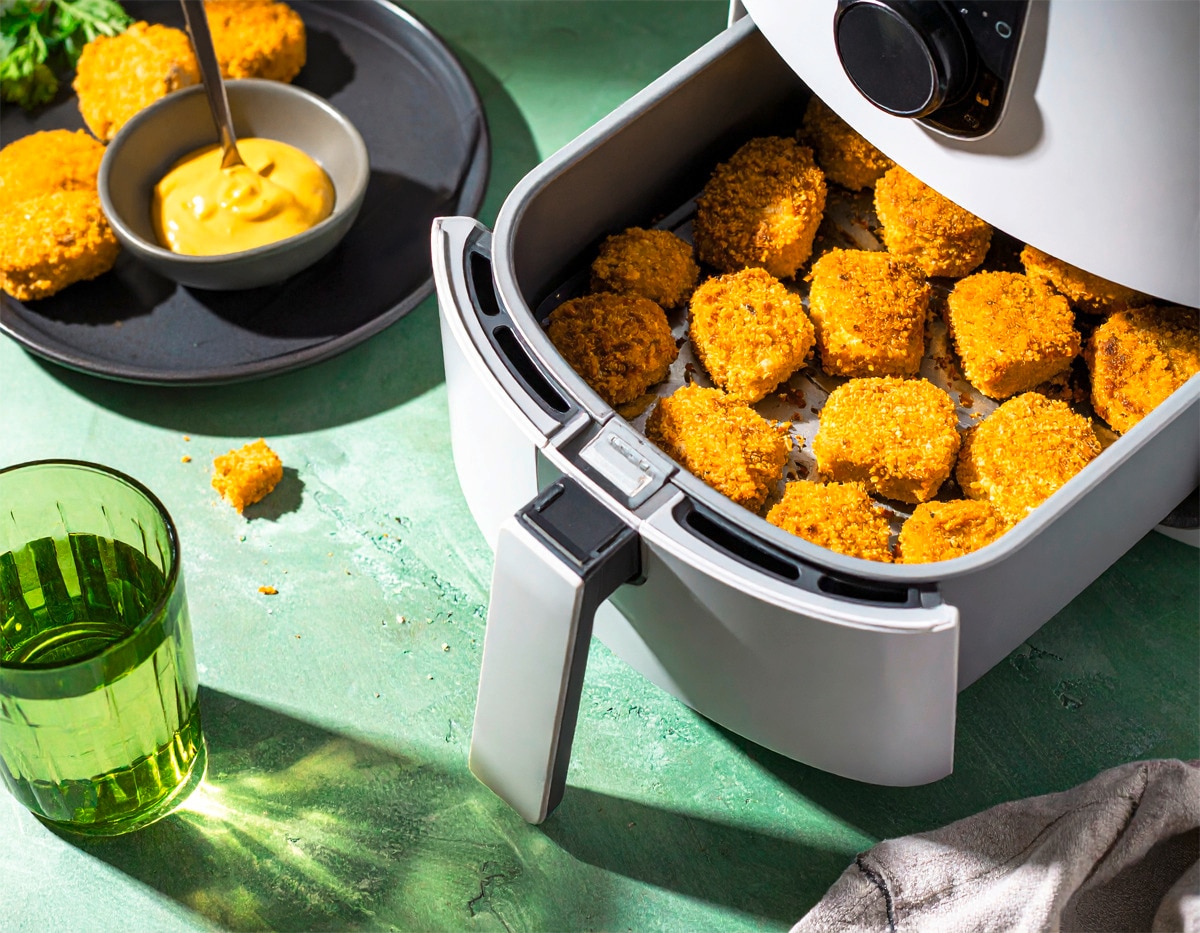 Chicken Nuggets in der Heißluftfritteuse