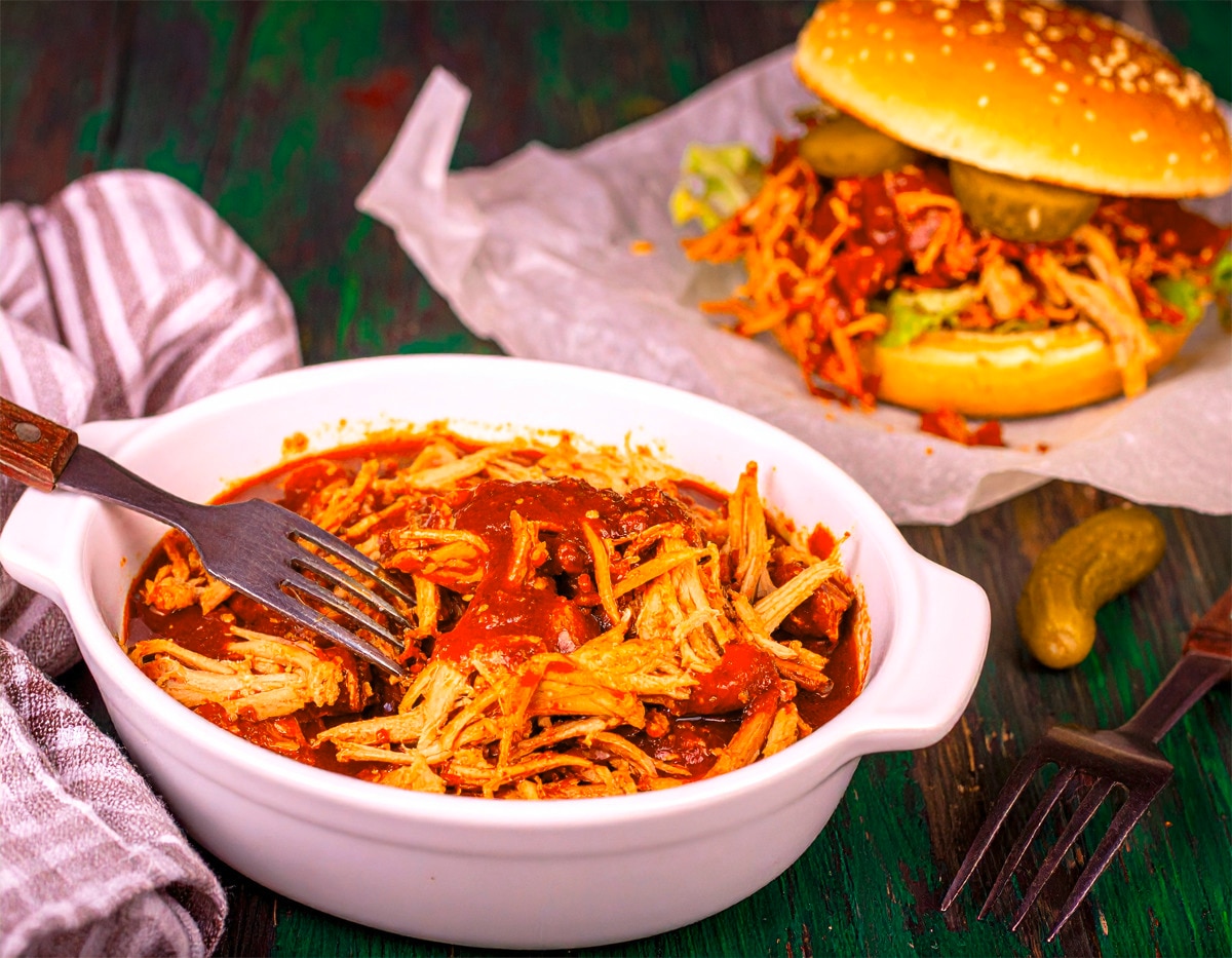 Pulled Pork in der Heißluftfritteuse