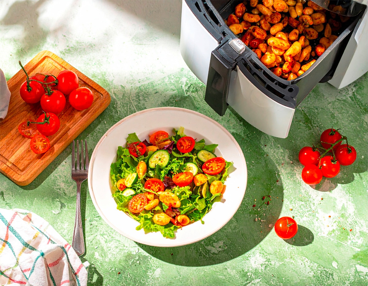 Crispy Gnocchi Salat