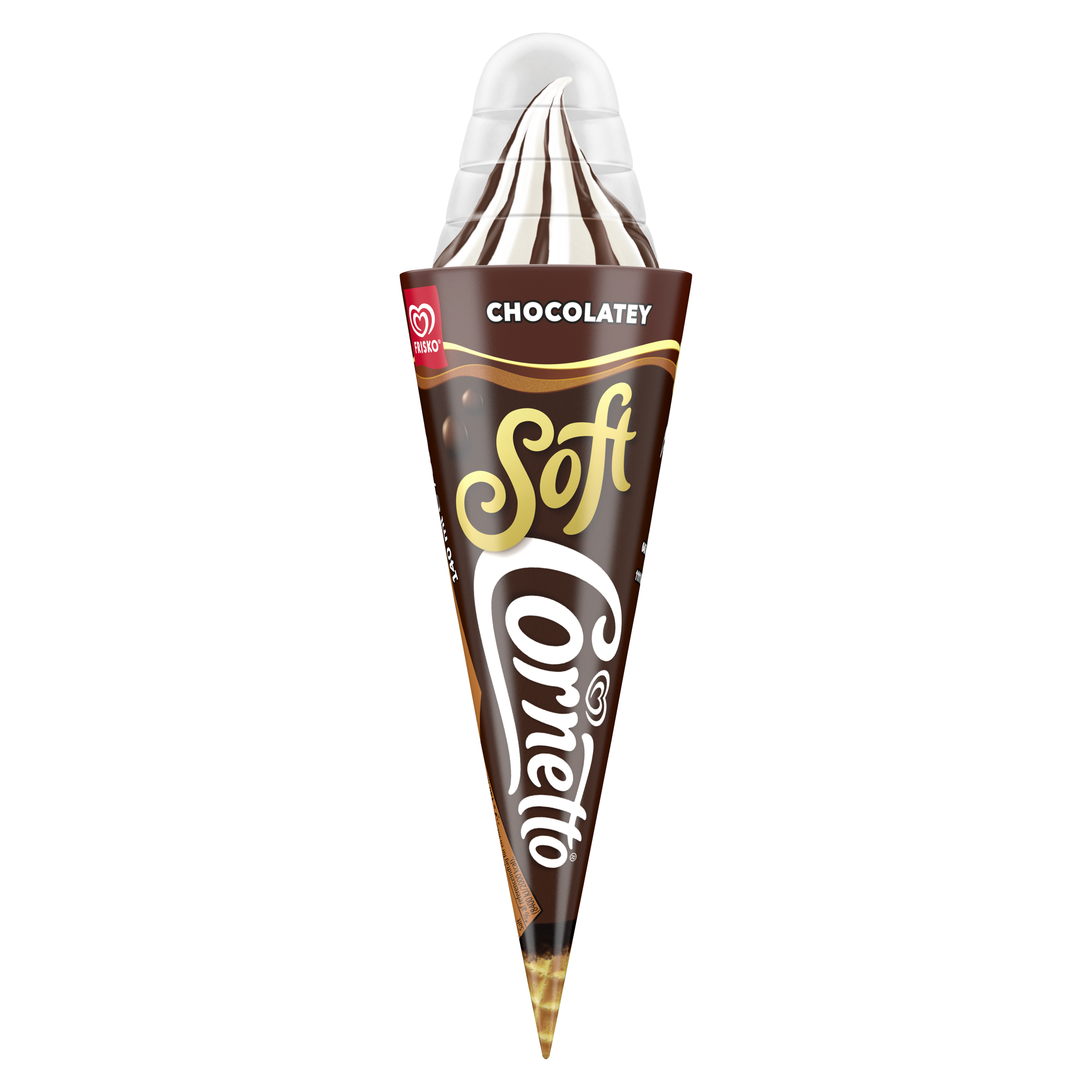 Cornetto Soft Chokolade packshot