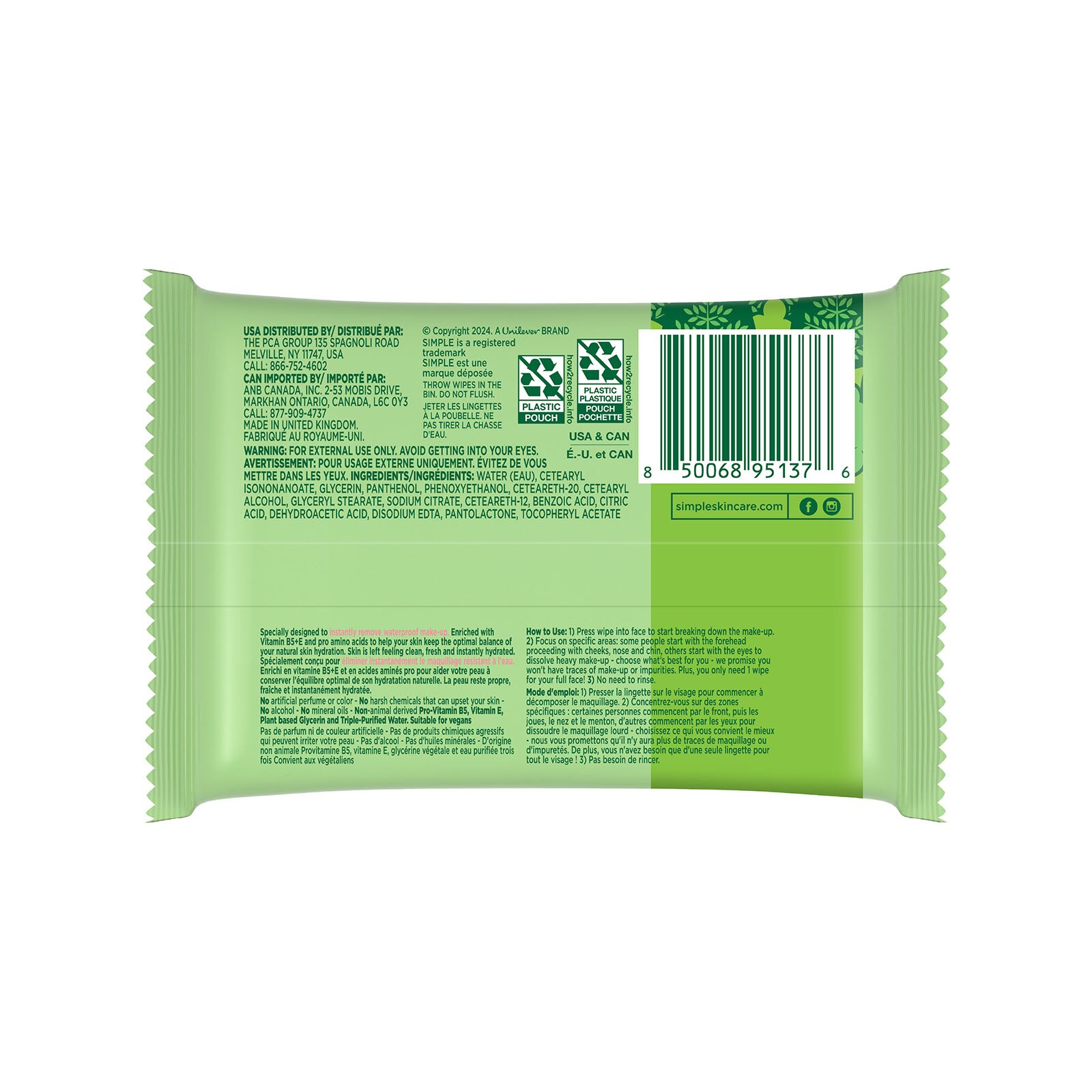 Kind to Skin Cleansing Wipes