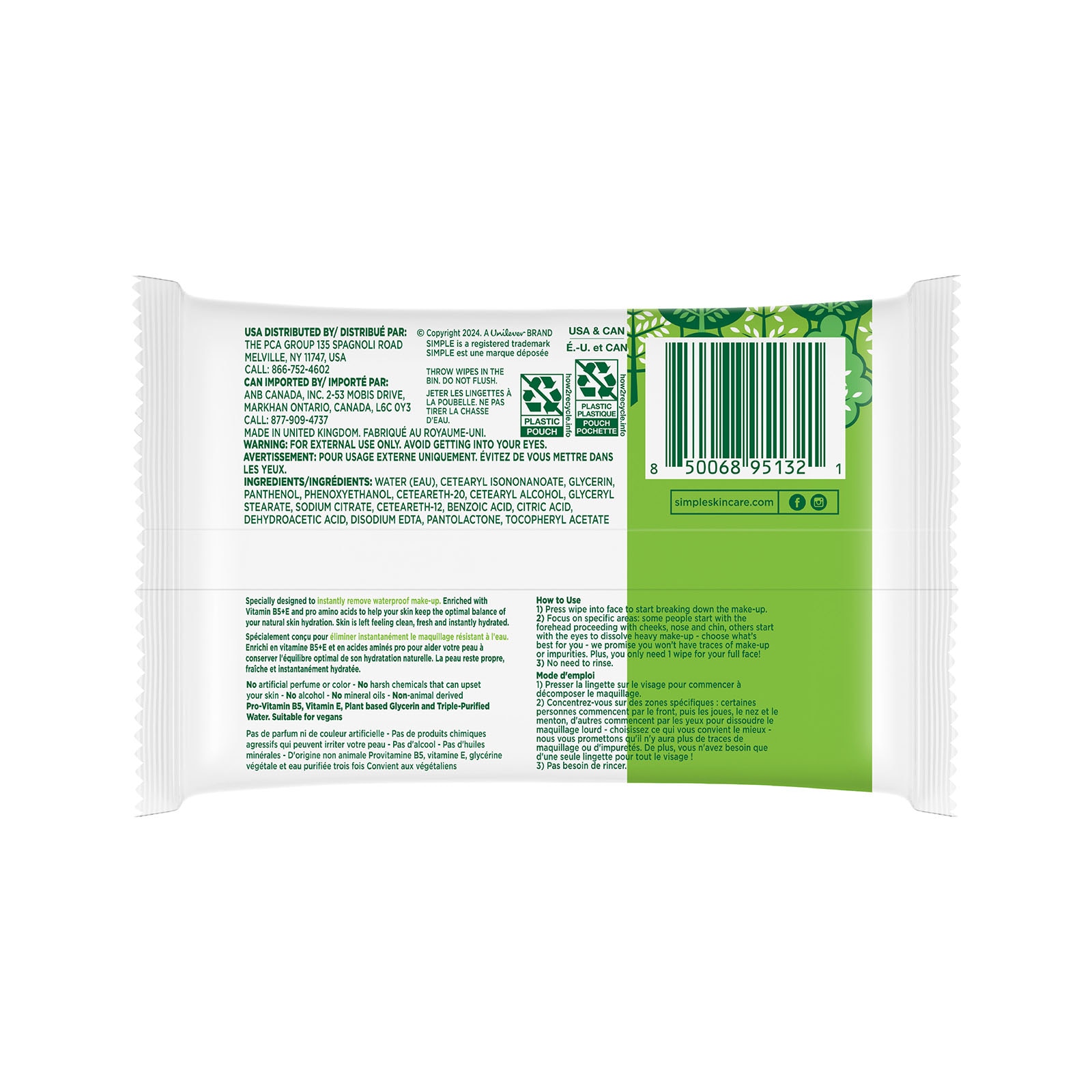 Kind to Skin Cleansing Wipes