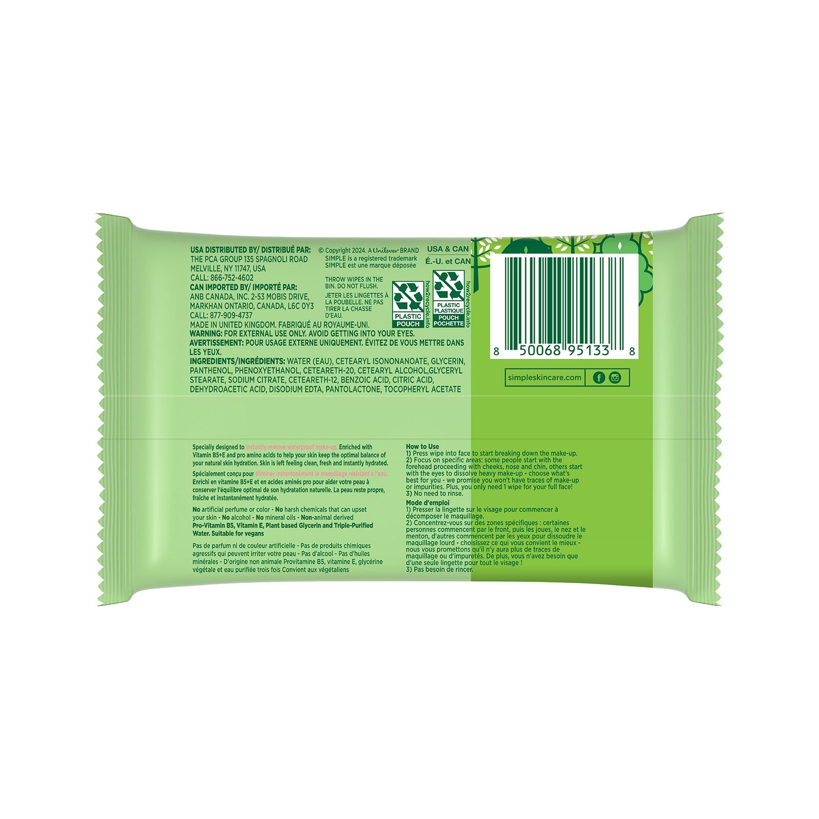 Kind to Skin Cleansing Wipes