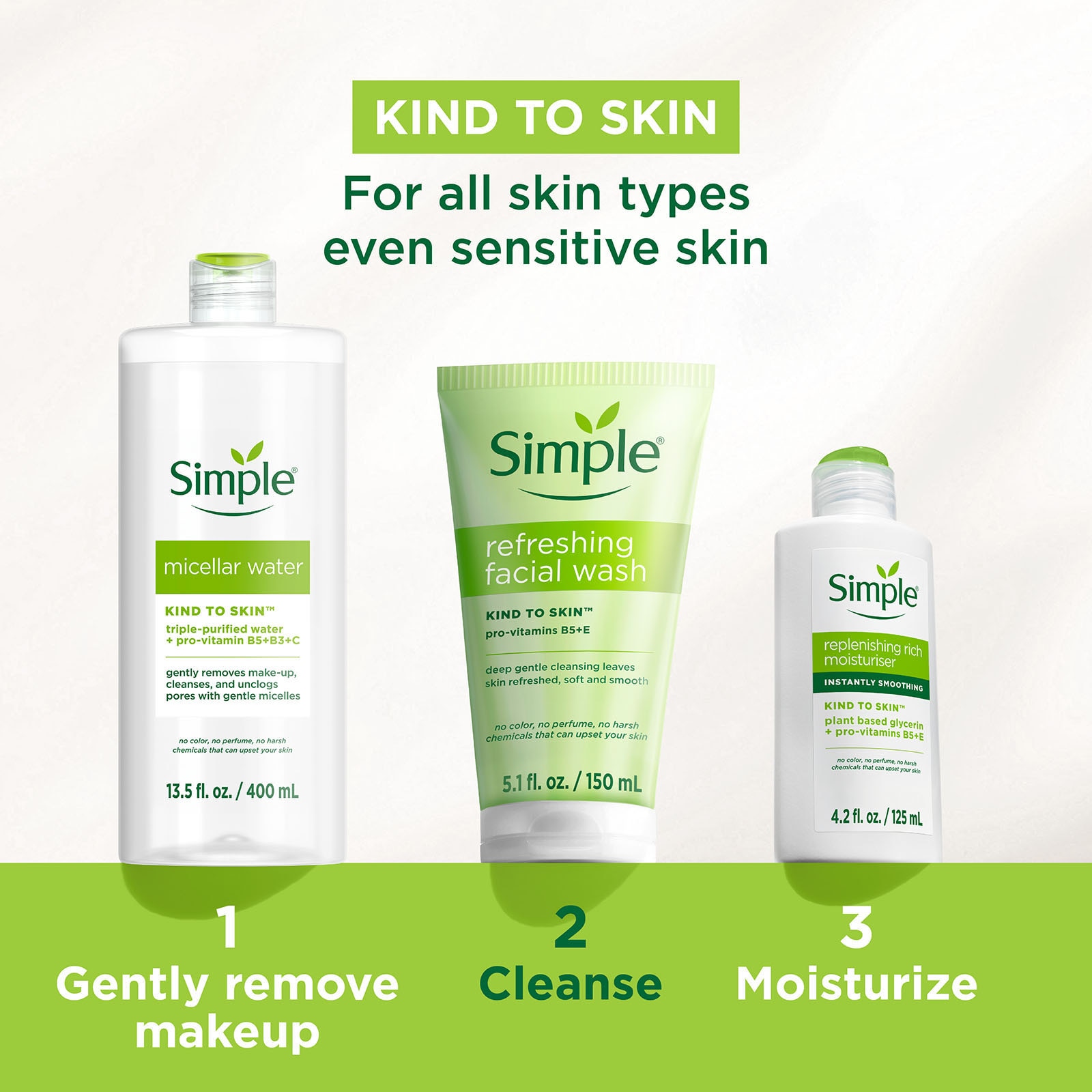 Kind to Skin Refreshing Facial Wash