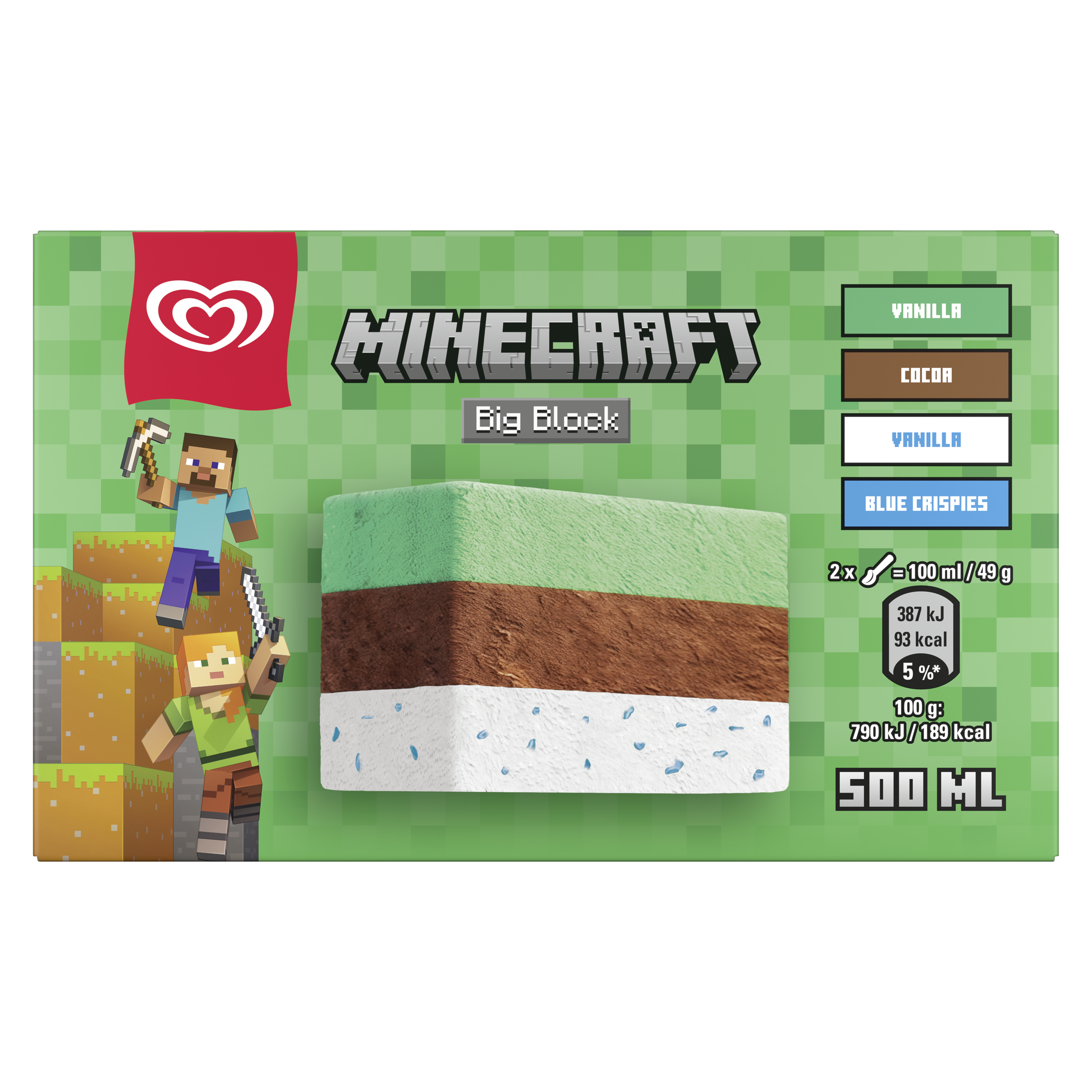 GB Gräddglass Vanilj & Choklad packshot