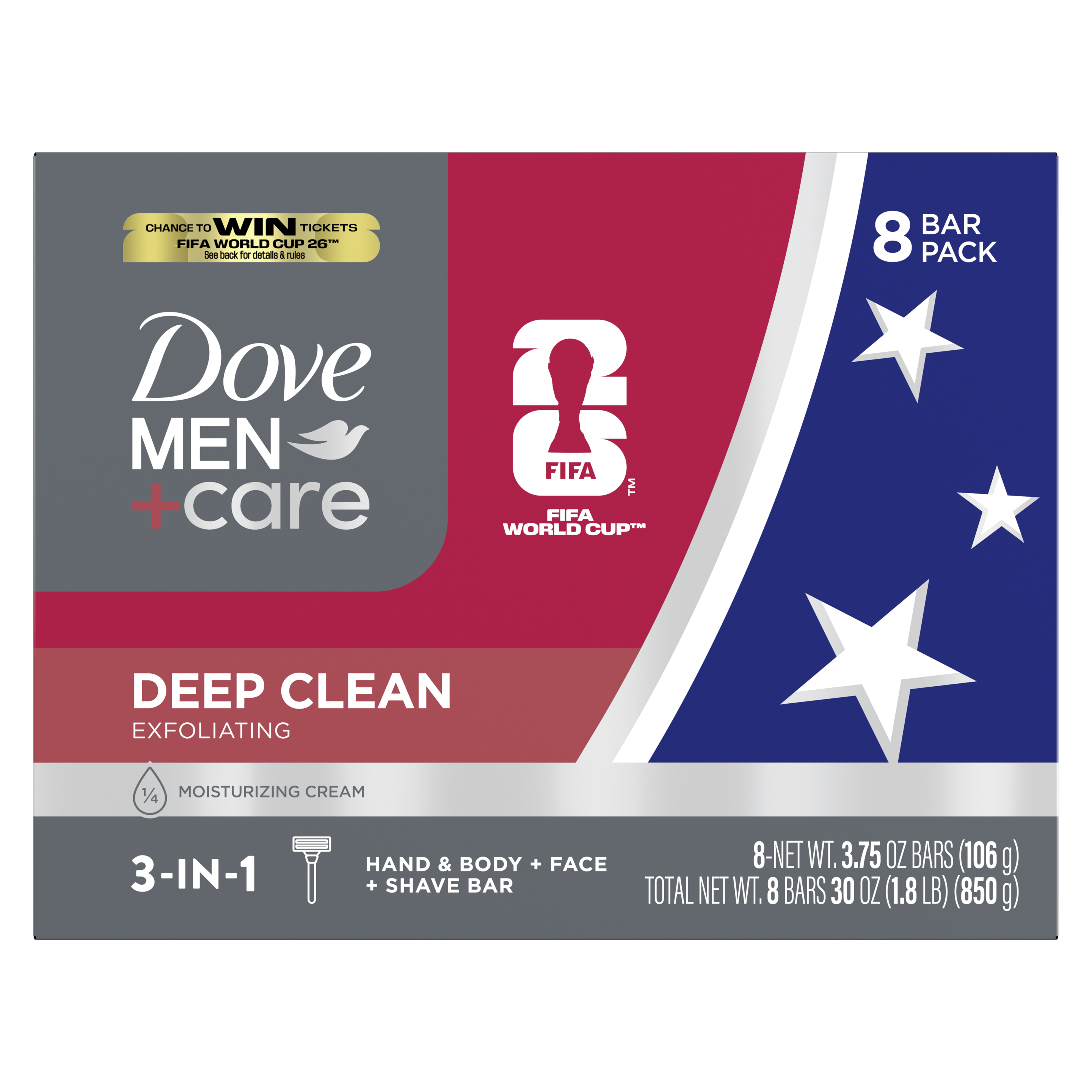 Men+Care Refreshing Extra Fresh Body + Face Wash