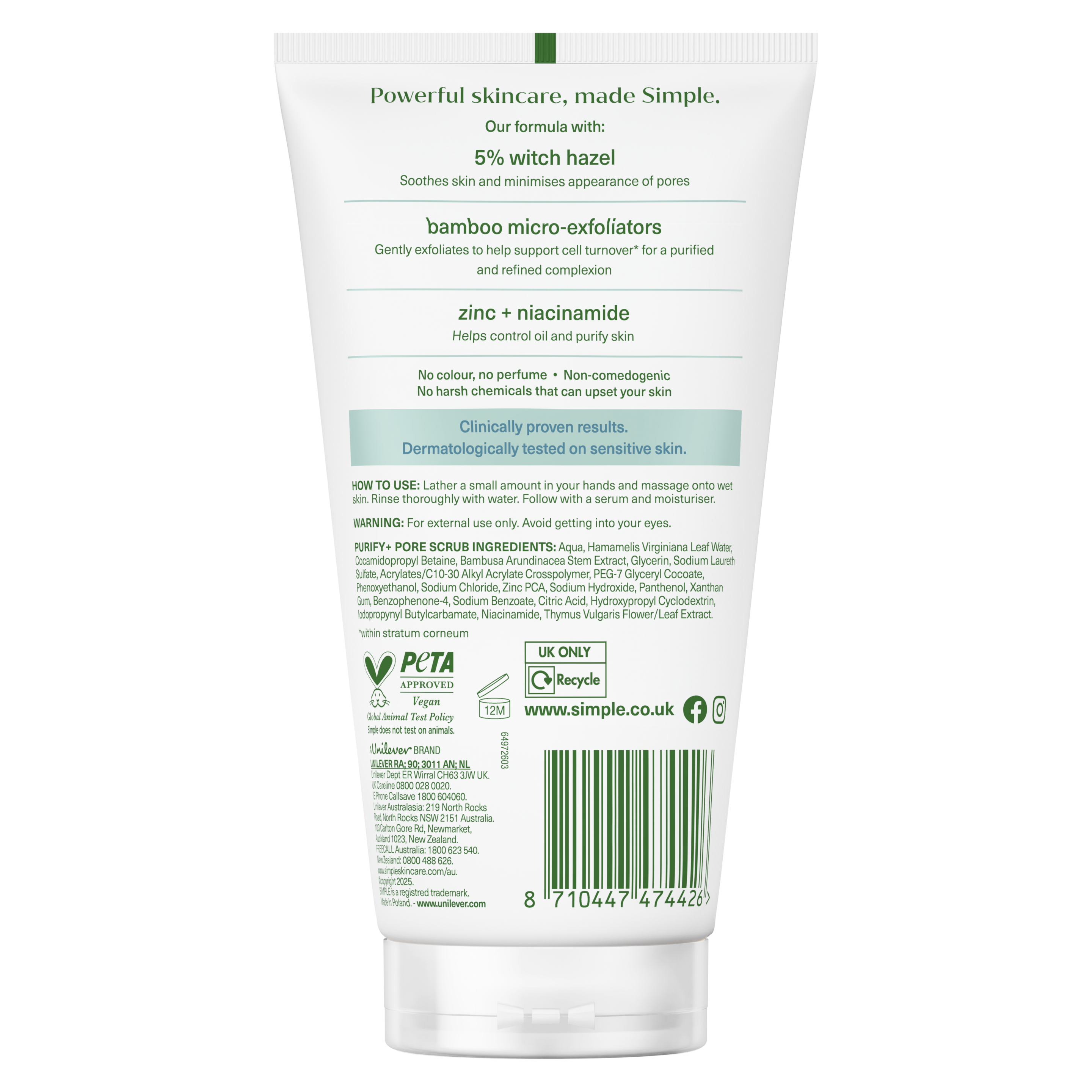 Daily Skin Detox Pore Polishing Face Scrub