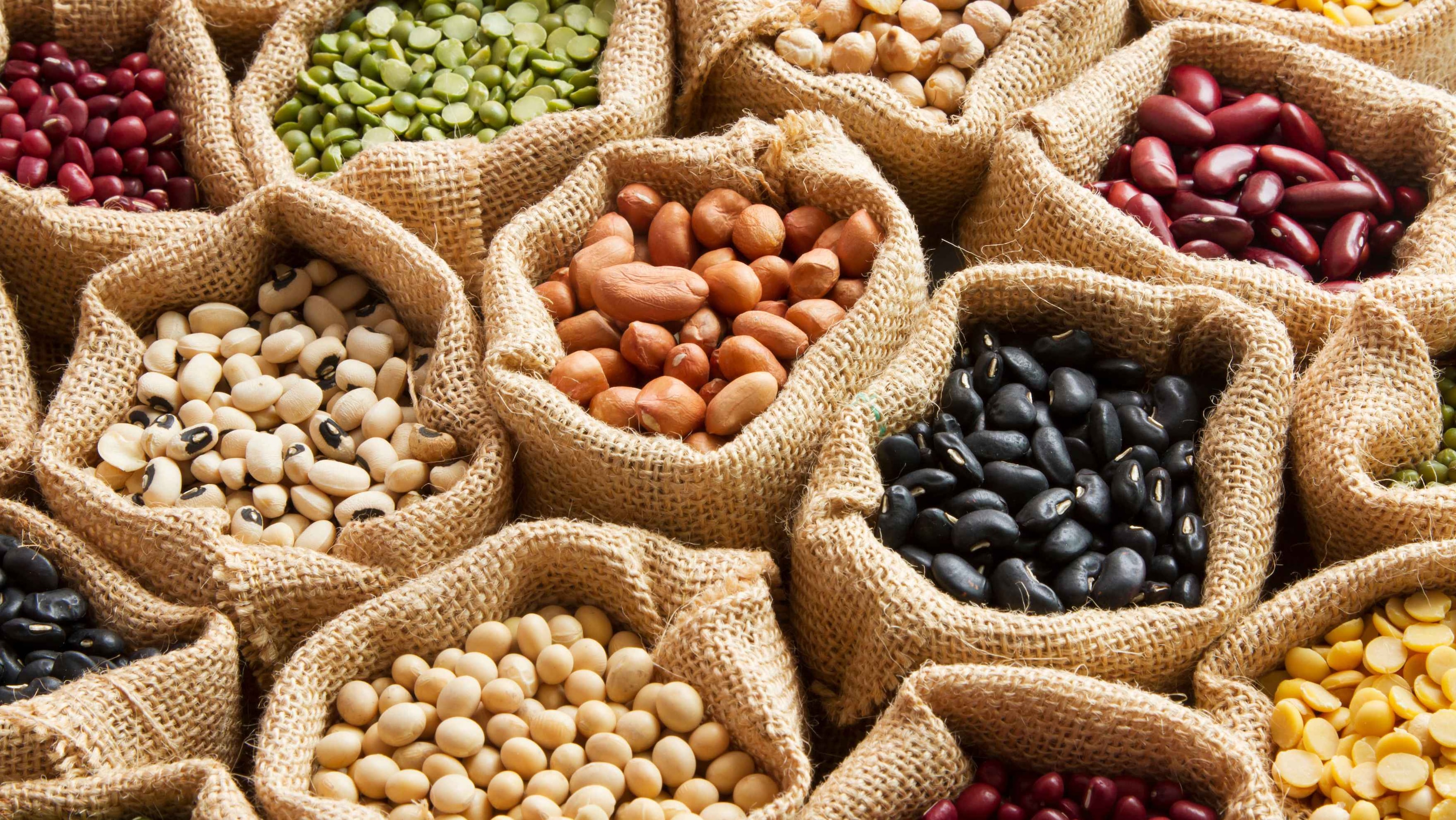 Lentils and beans: