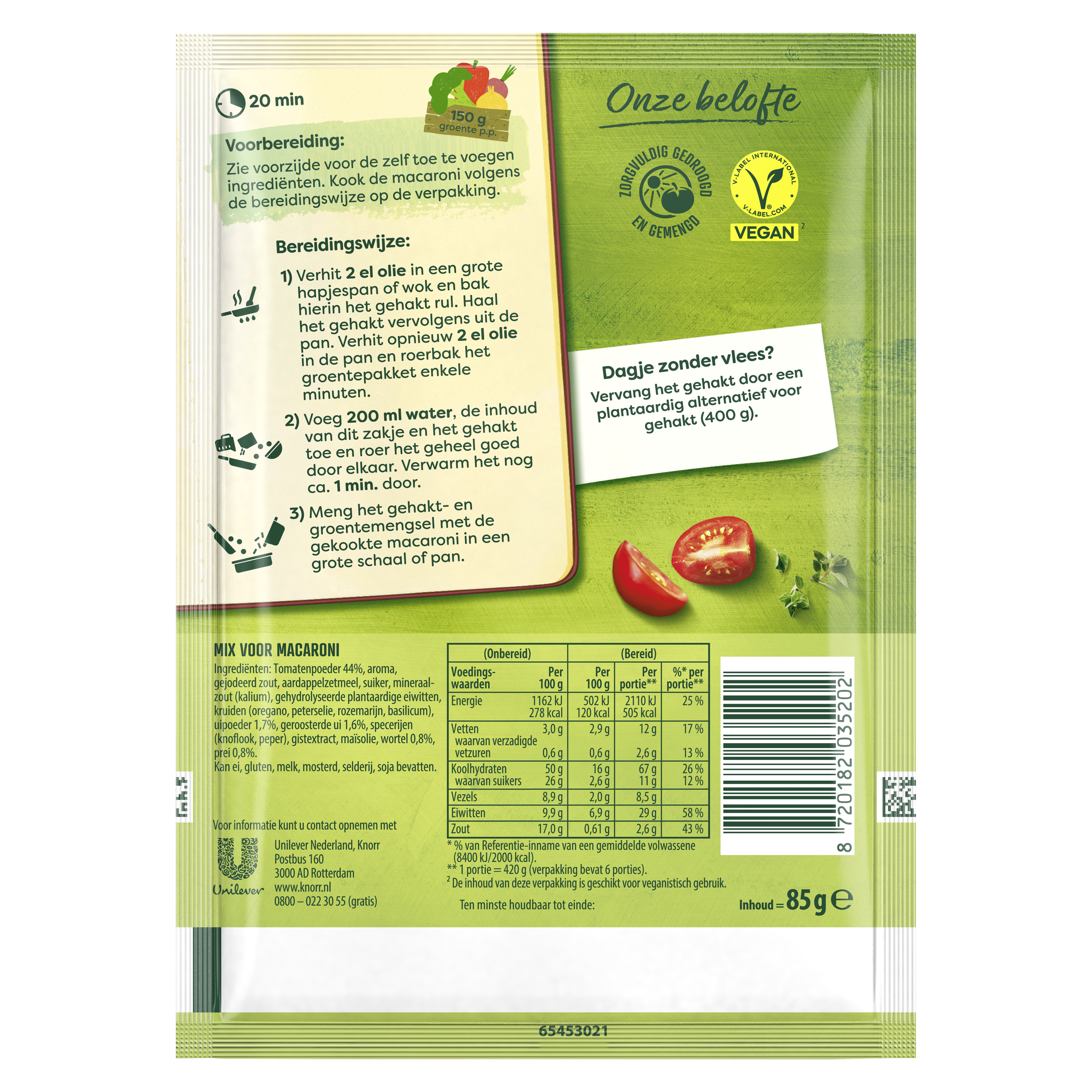 Mix voor Macaroni XXL