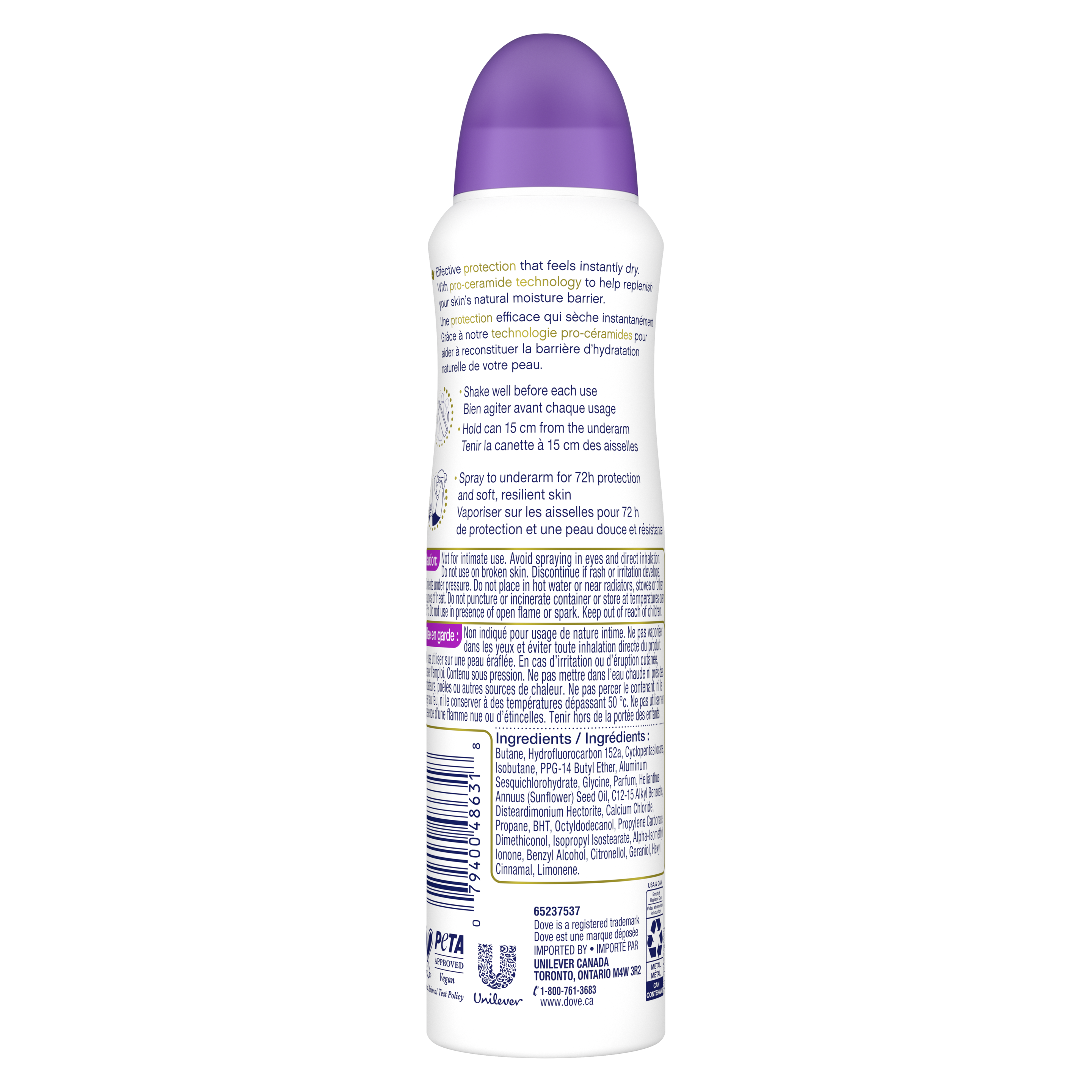 Advanced Care Dry Spray Antiperspirant Acai Berry & Lotus Flower Scent