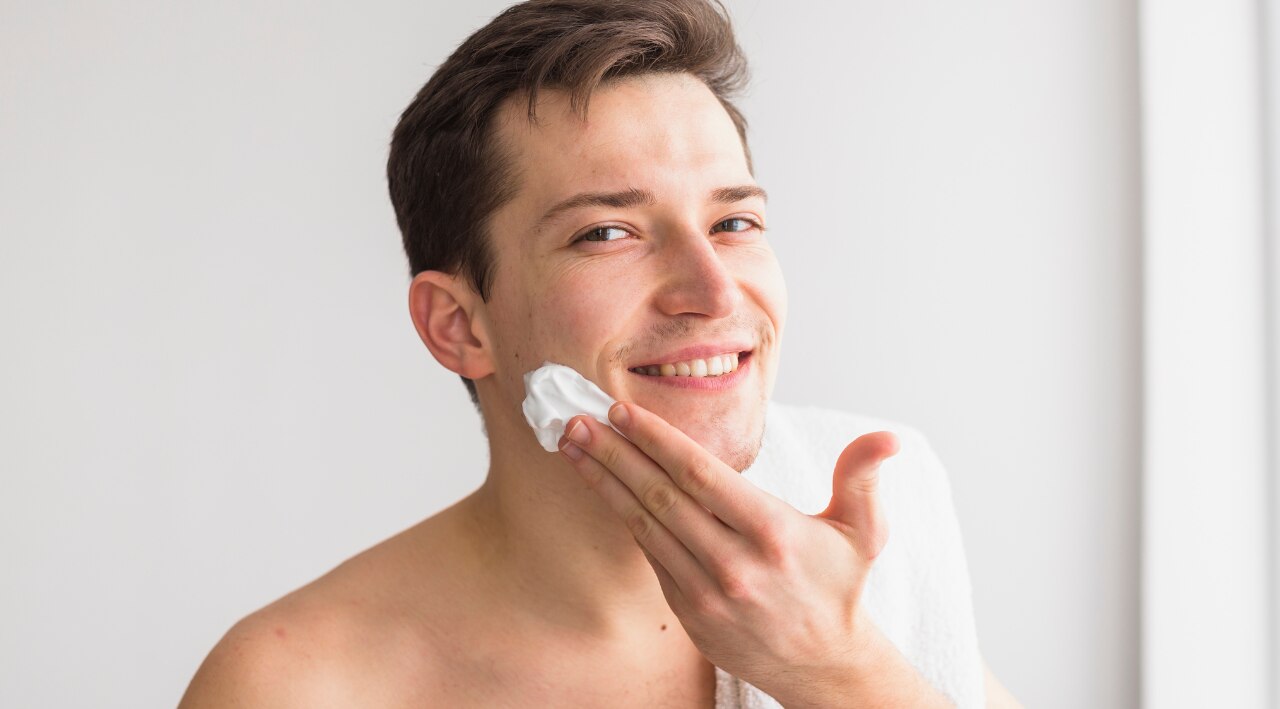 3. Simple Active Skin Barrier Care Replenishing Cream Cleanser