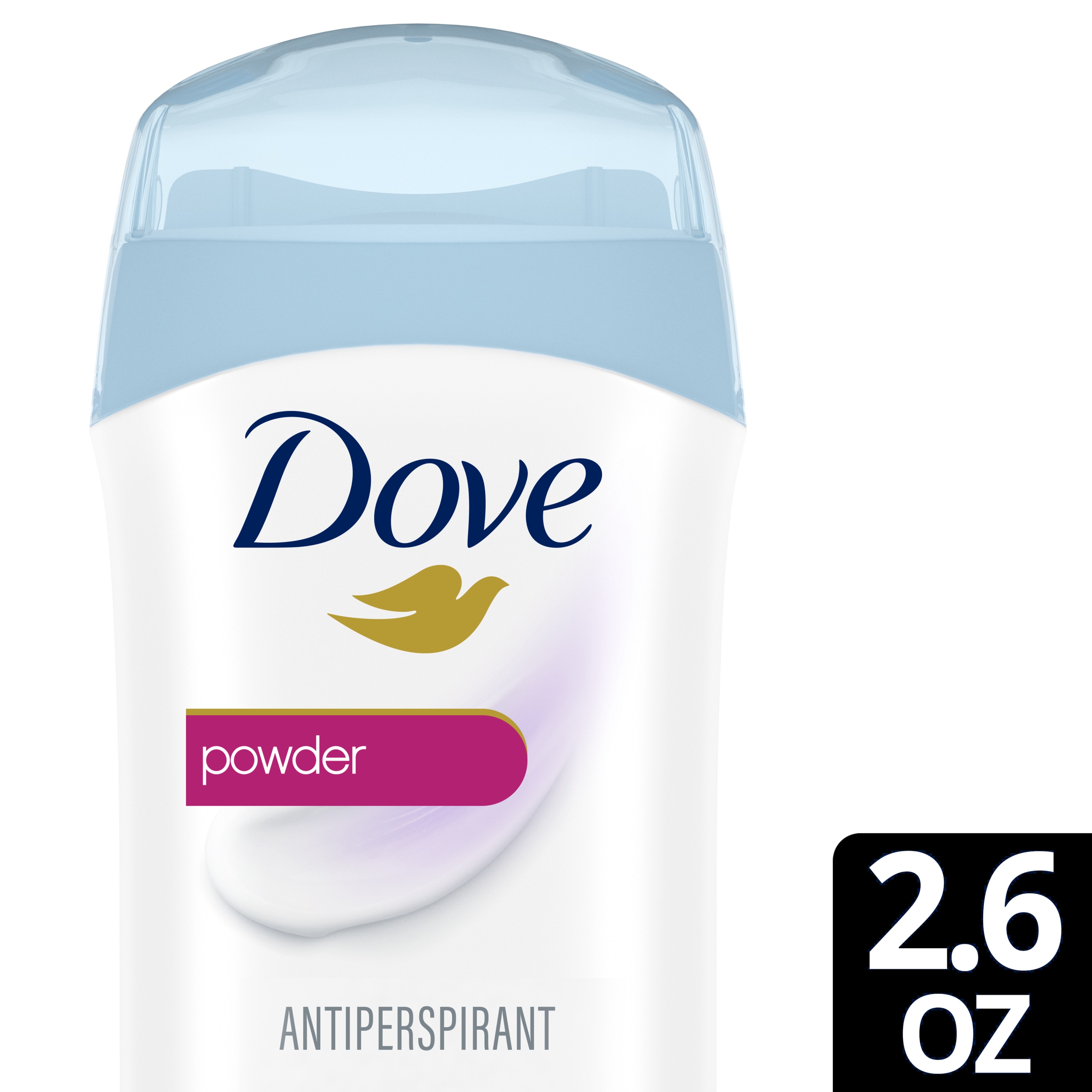 Dove Invisible Solid Antiperspirant Powder 2.6 oz packshot