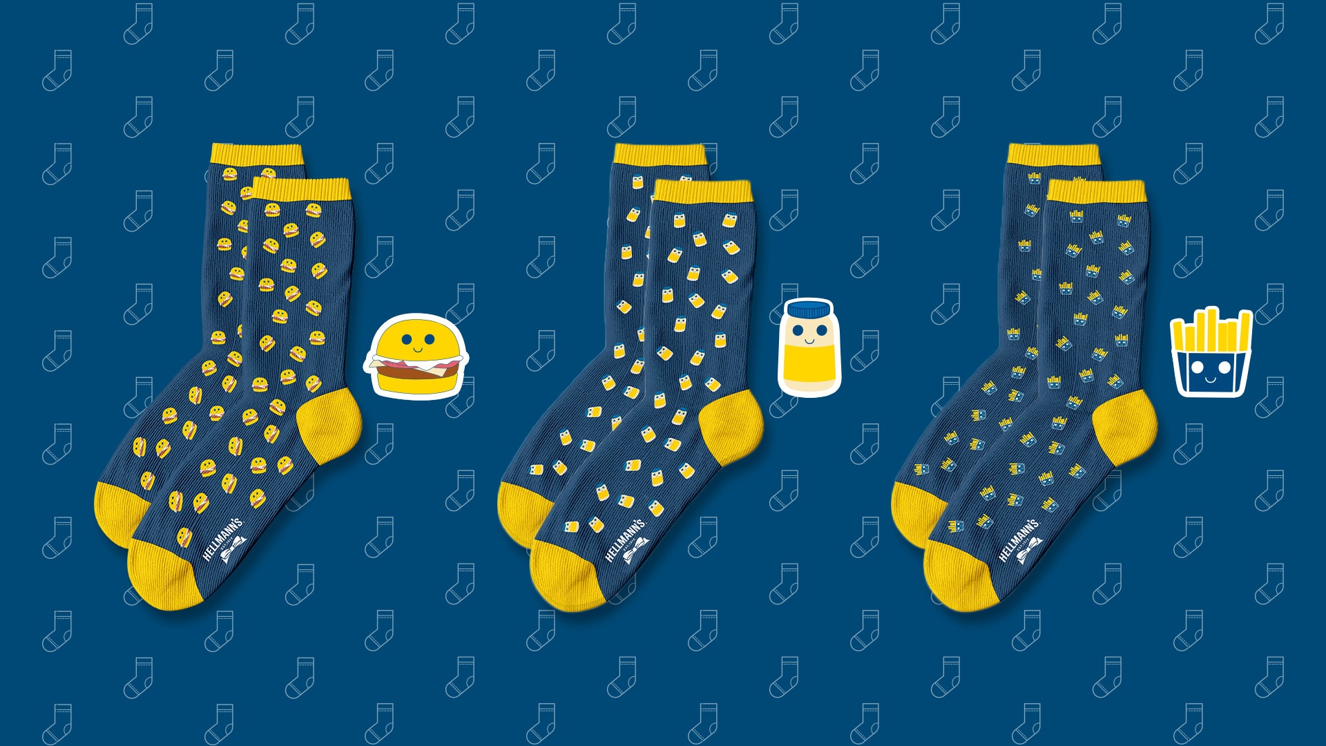 Consigue GRATIS tus calcetines Hellmann’s Limited Edition