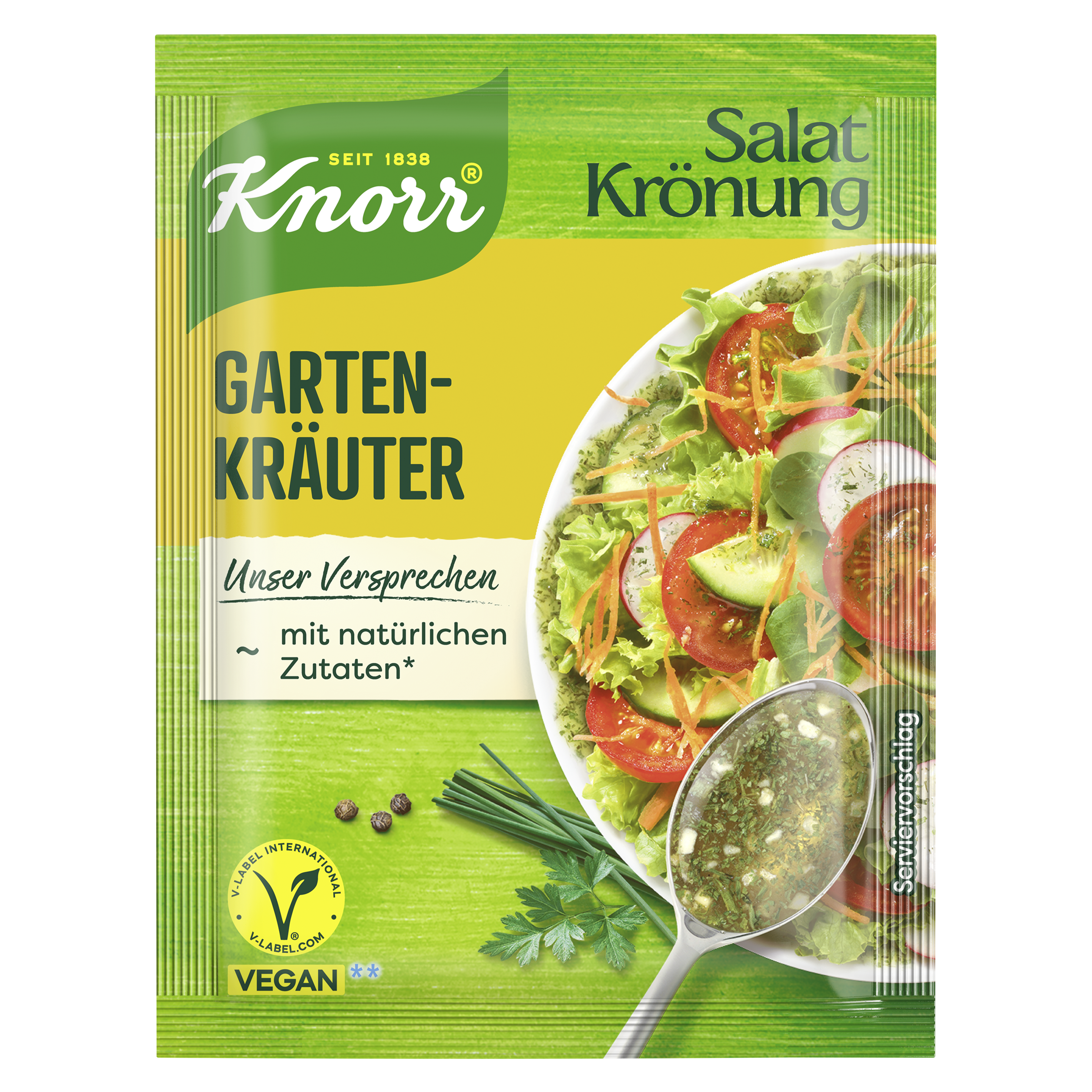 Knorr Salatkrönung Gartenkräuter Dressing 3er-Pack packshot