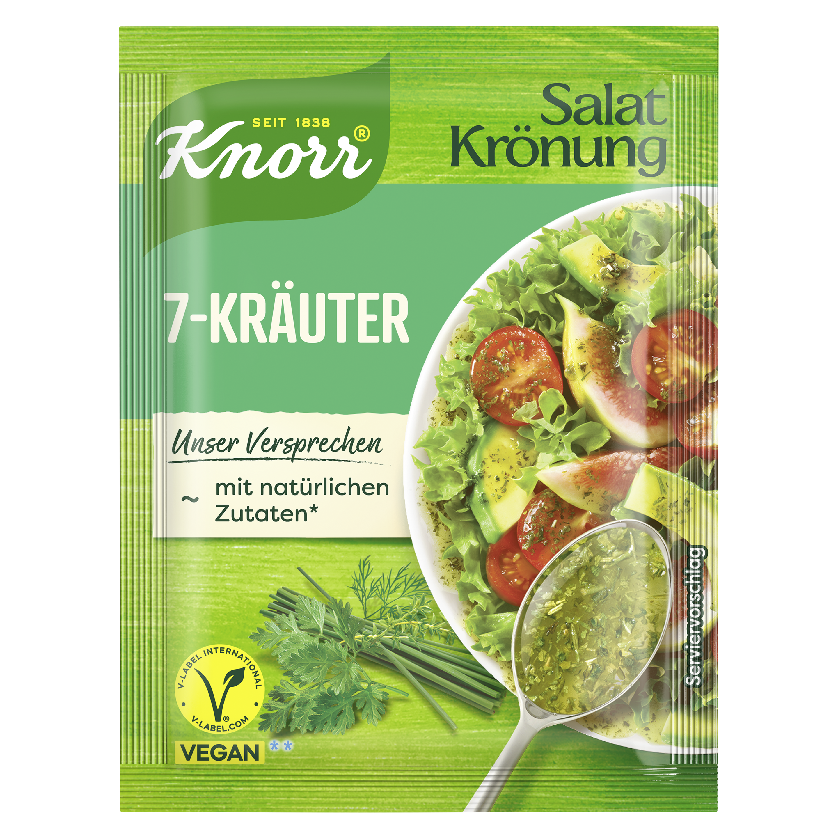 Knorr Salatkrönung 7-Kräuter Dressing 3er-Pack packshot