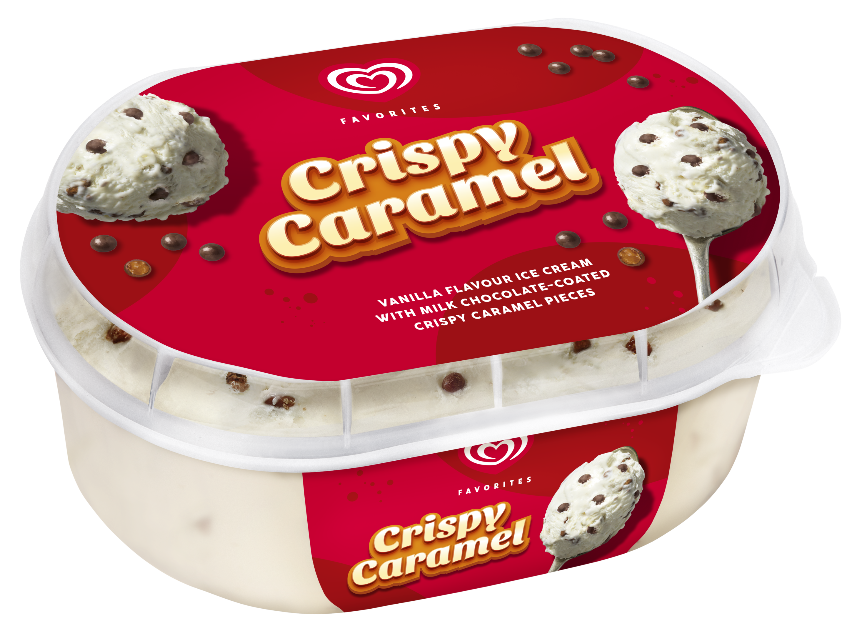GB Favorites Crispy Caramel 825 ml packshot