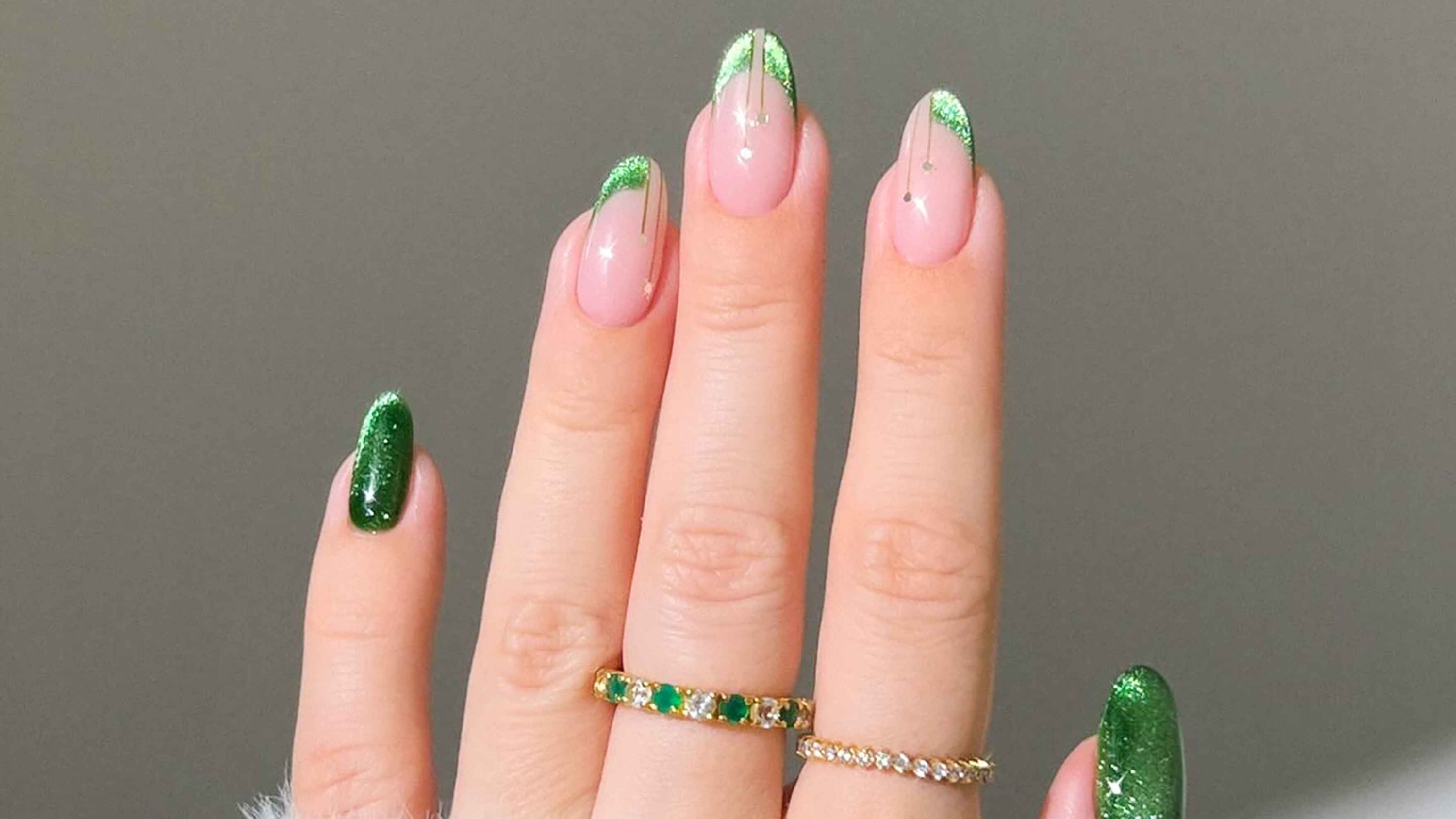 13. Emerald Accent Tips