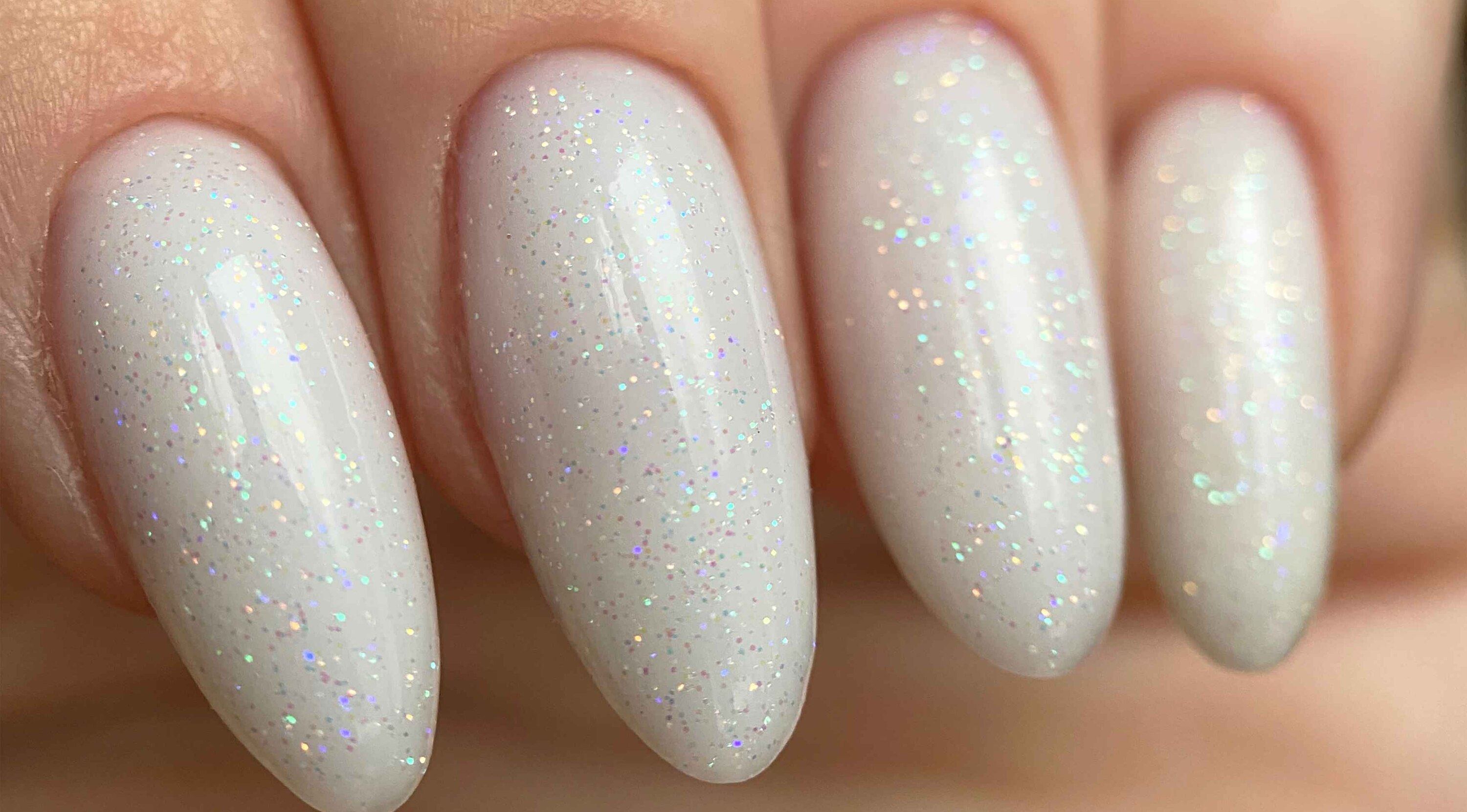 11. Sheer Glitter Fade