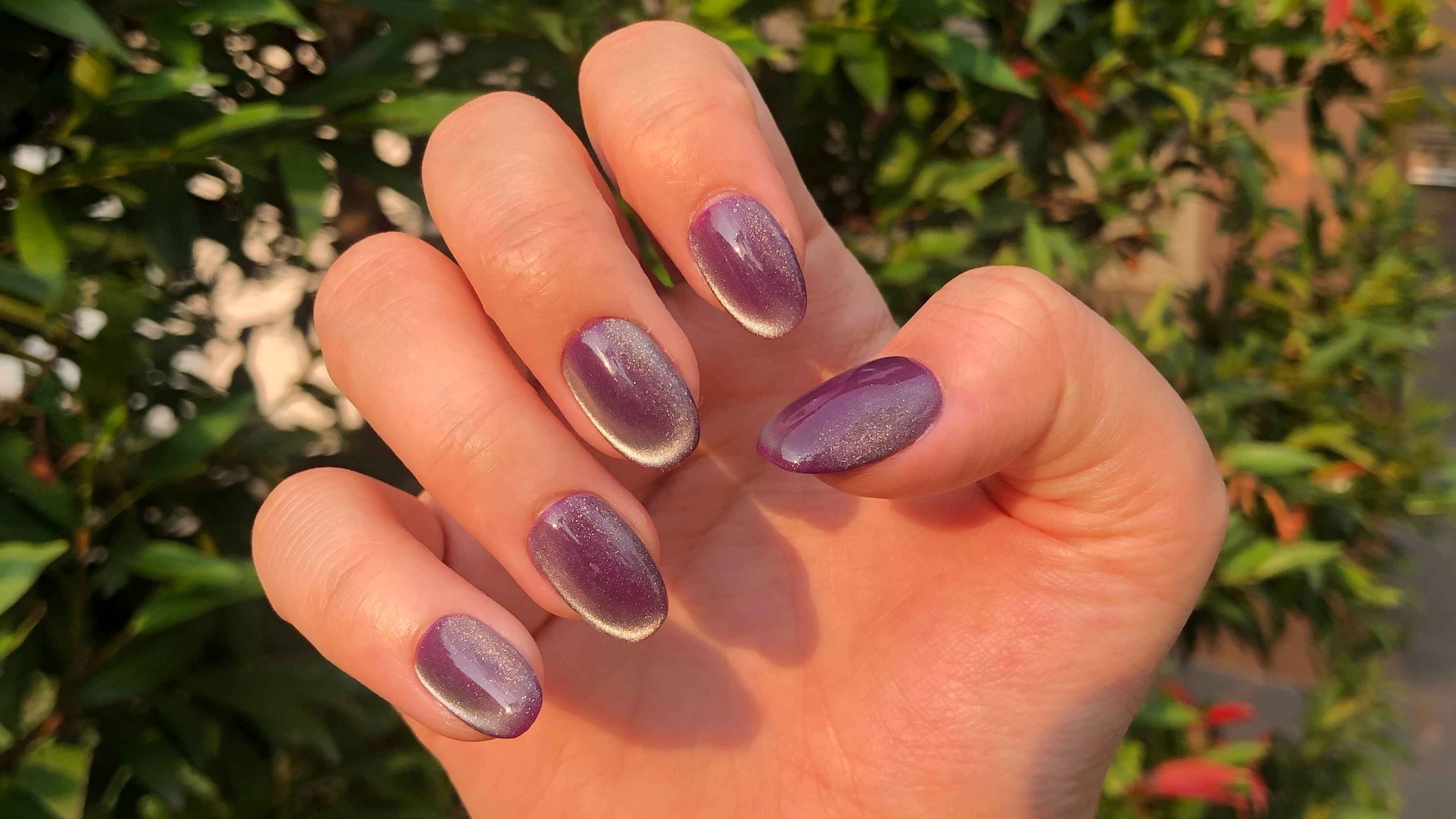 11. Velvet Finish Nails
