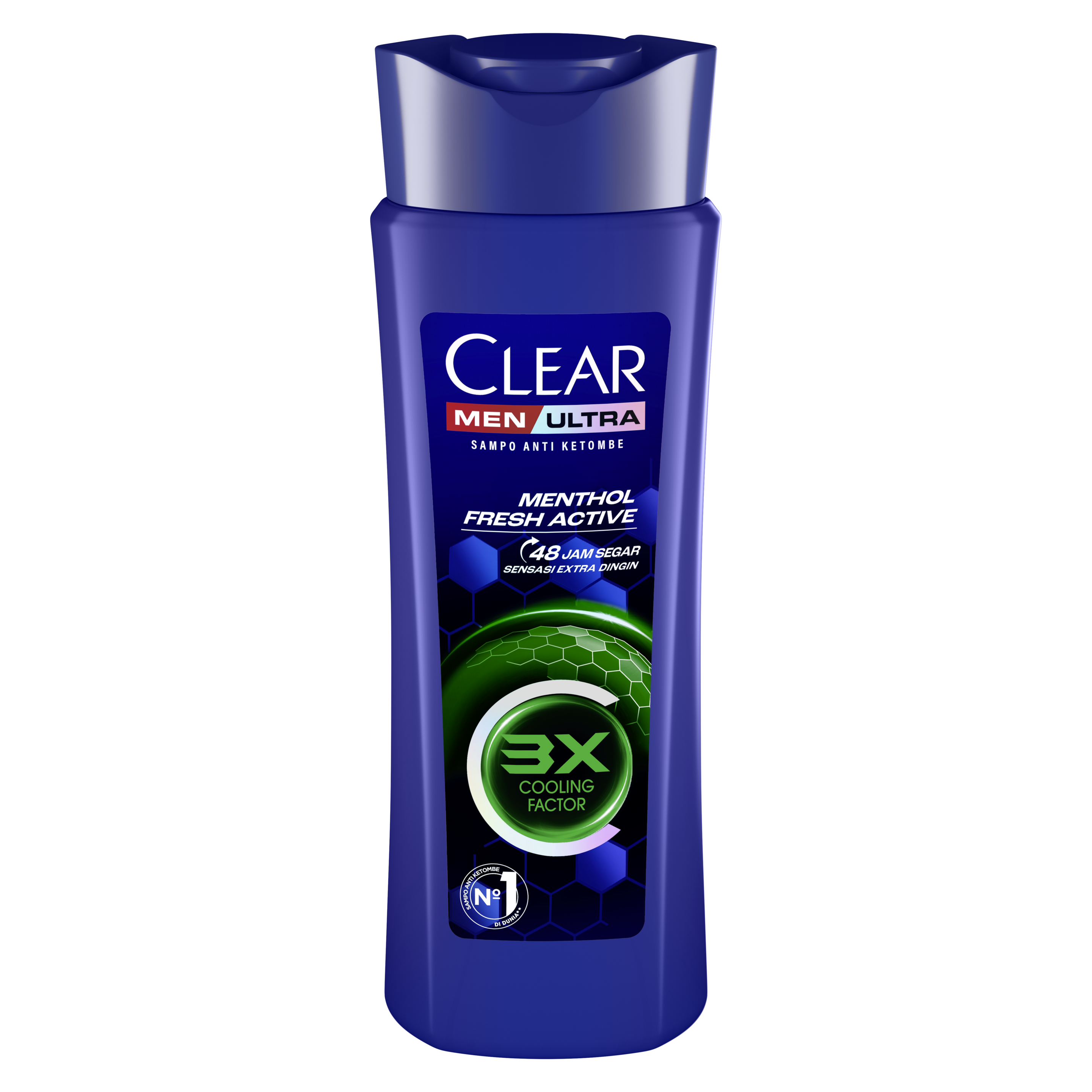 CLEAR MEN ULTRA Menthol Fresh Active - Sampo Anti Ketombe 160ml