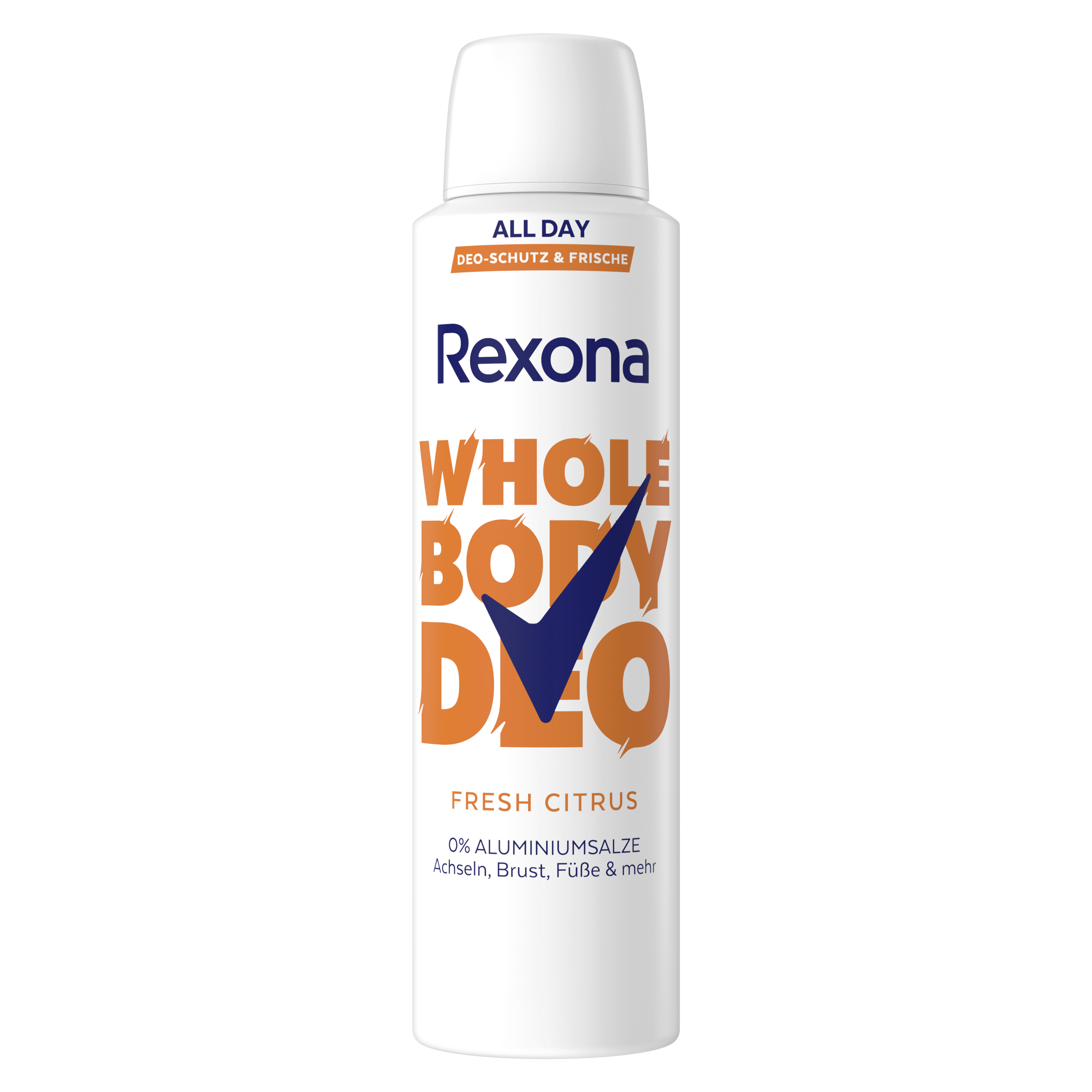 Rexona Citrus Fresh Whole Body Deodorant für Frauen bietet einen frisch-zitrischen Duft mit einem klaren