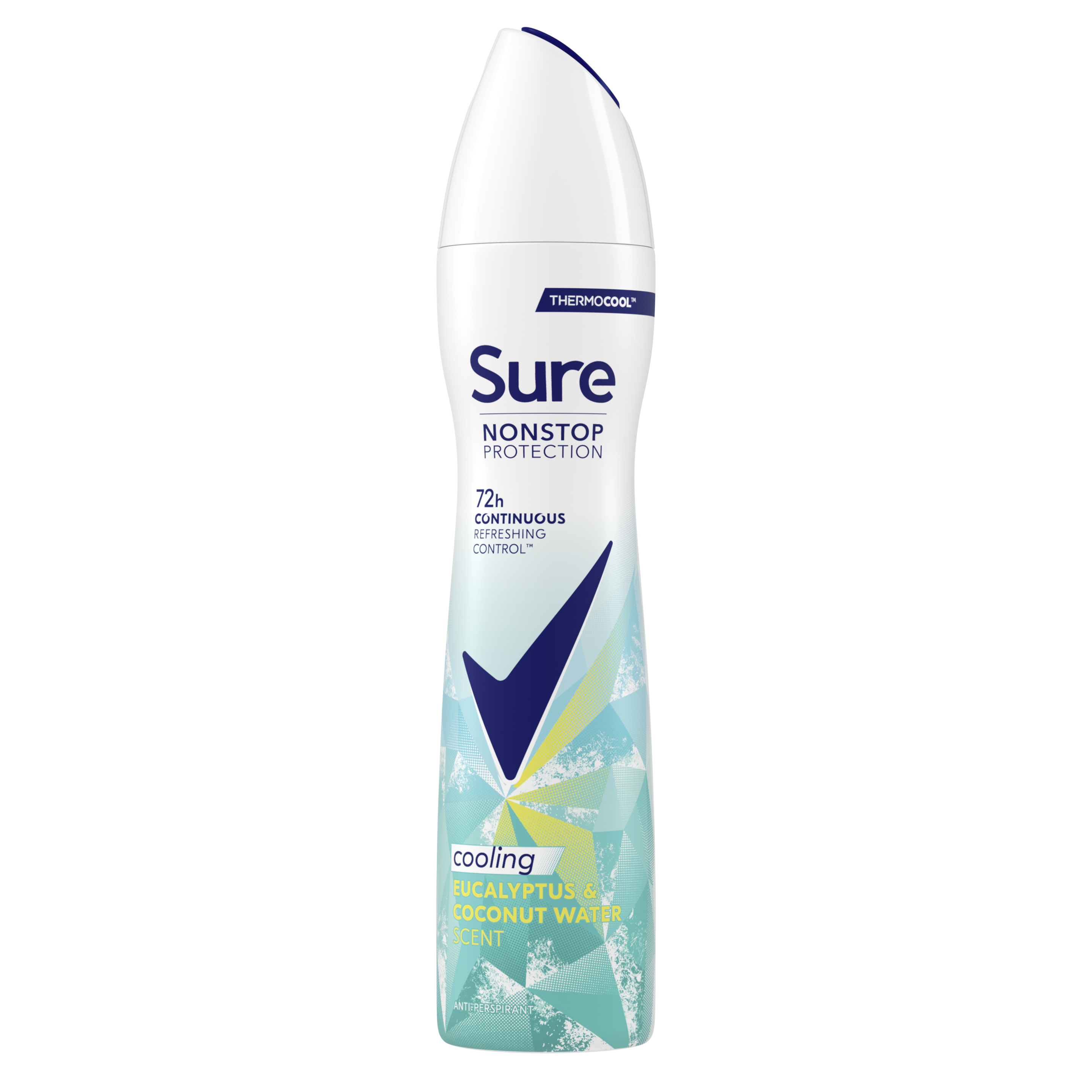Sure Women 72hr Eucalyptus & Coconut Water Cooling Deodorant Spray packshot