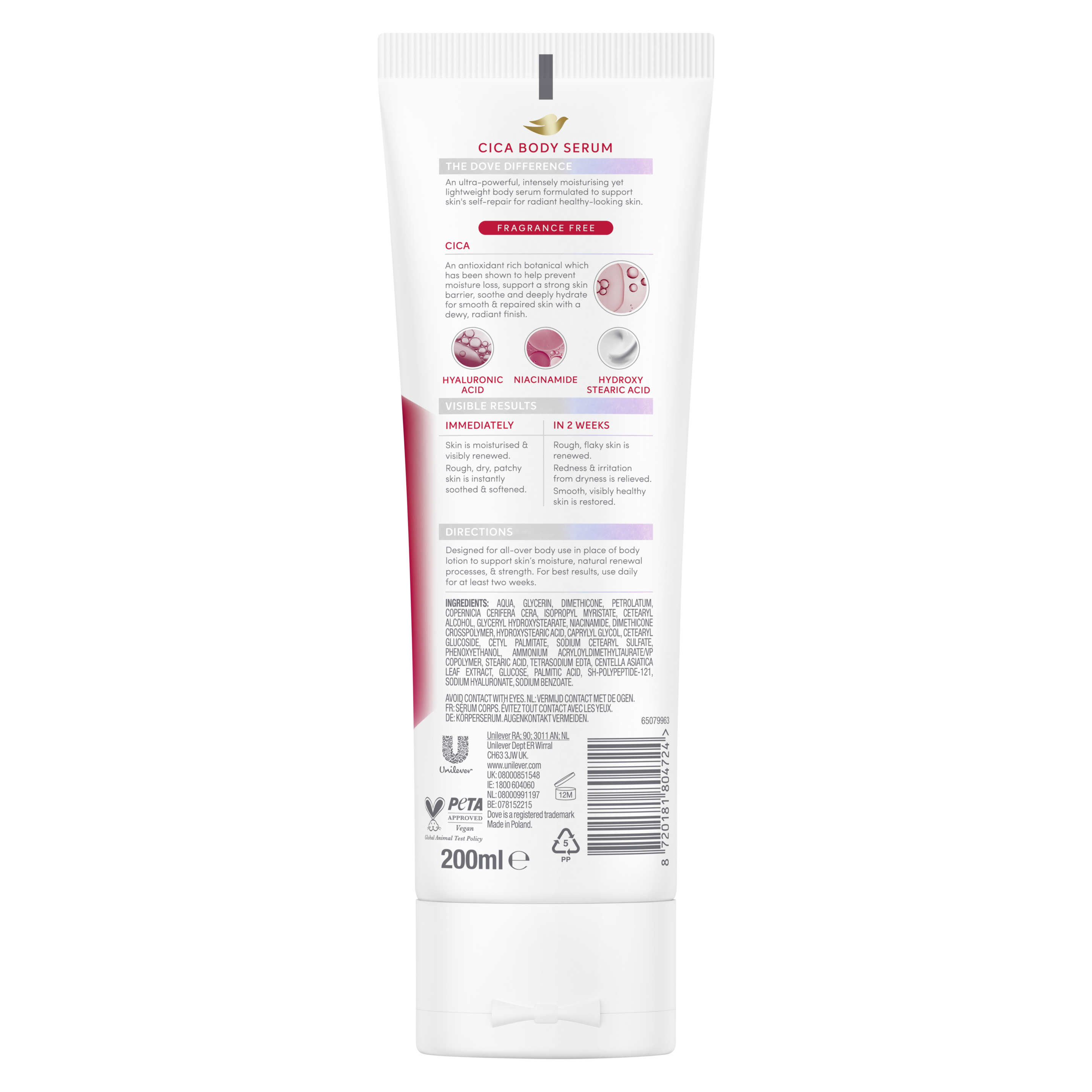 Cica + Repair Body Serum