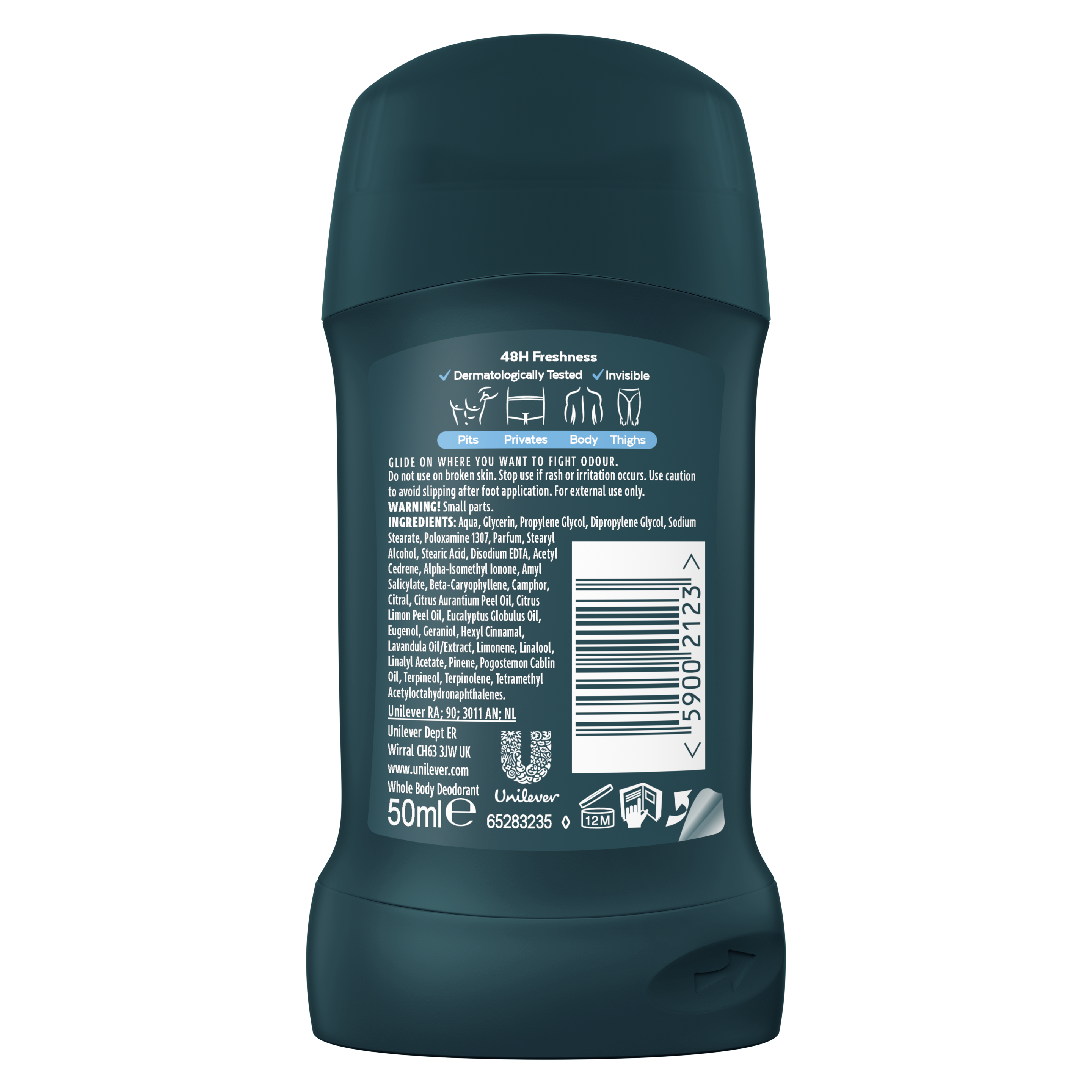Sure Men Ocean Rush Whole Body Deodorant Stick 50ml