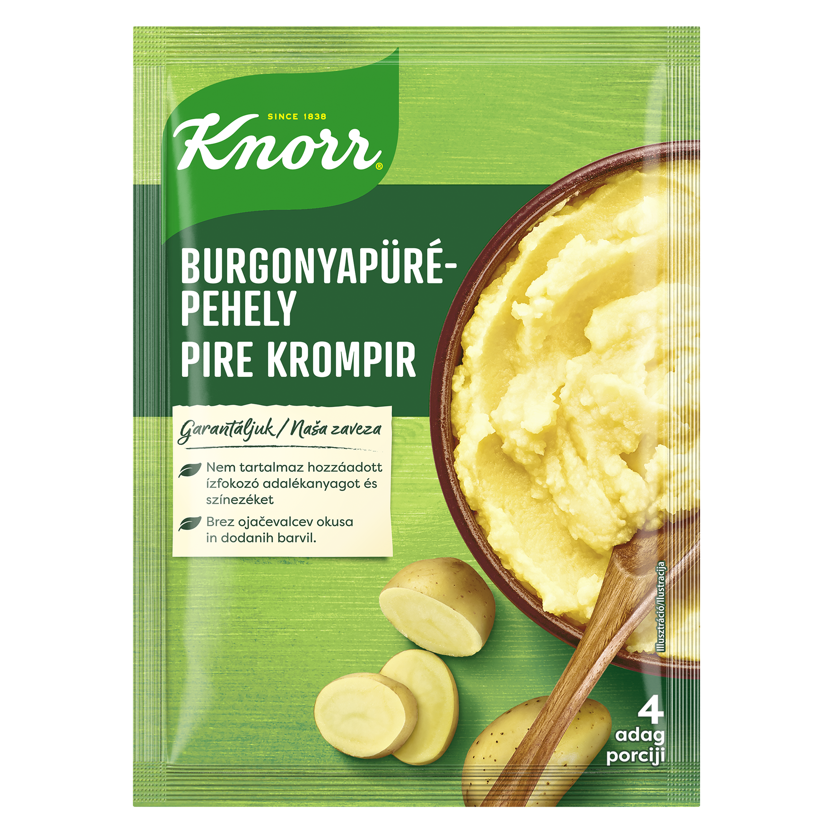 Knorr Burgonyapüré 95g packshot