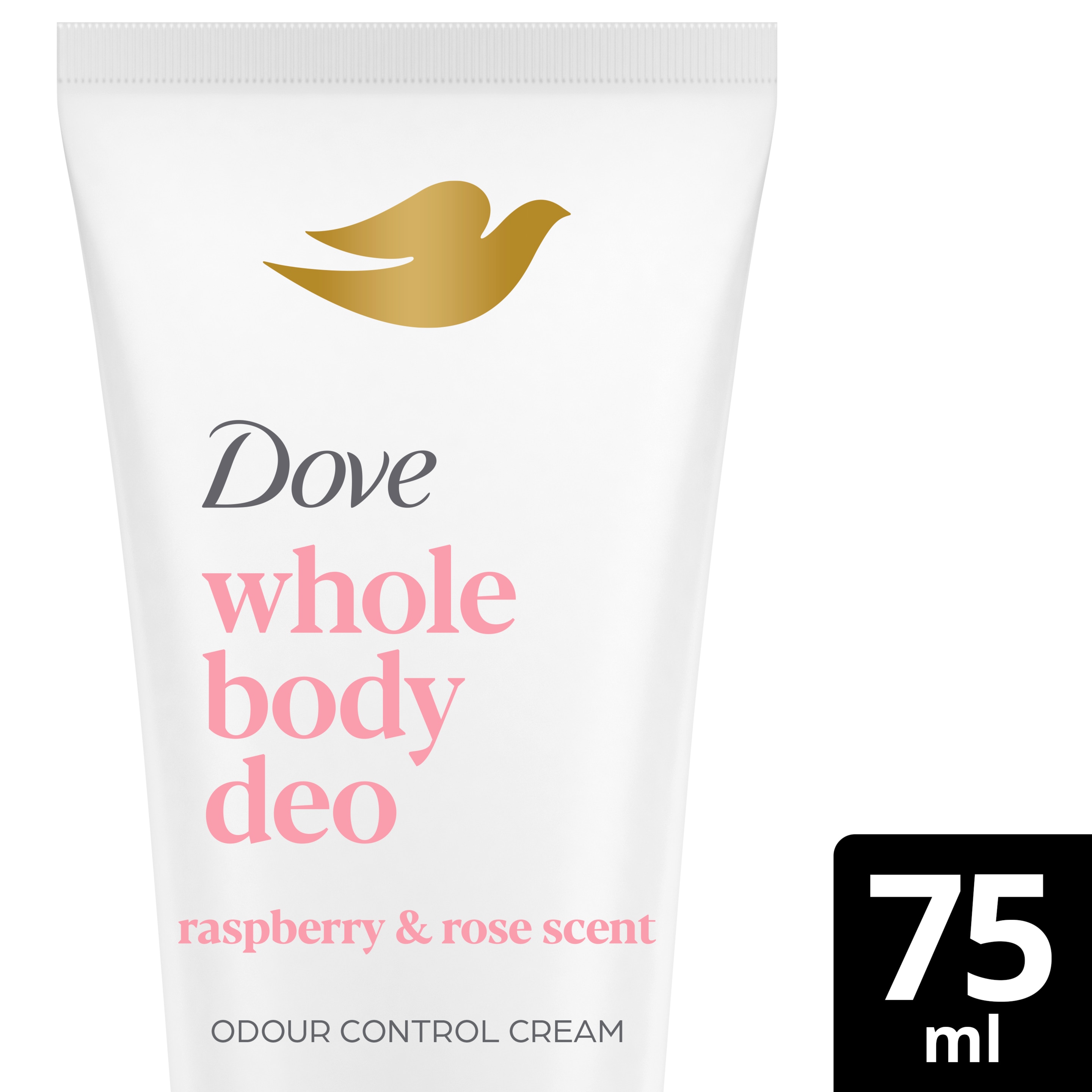 Dove 72hr Raspberry & Rose Whole Body Deodorant Cream 75ml