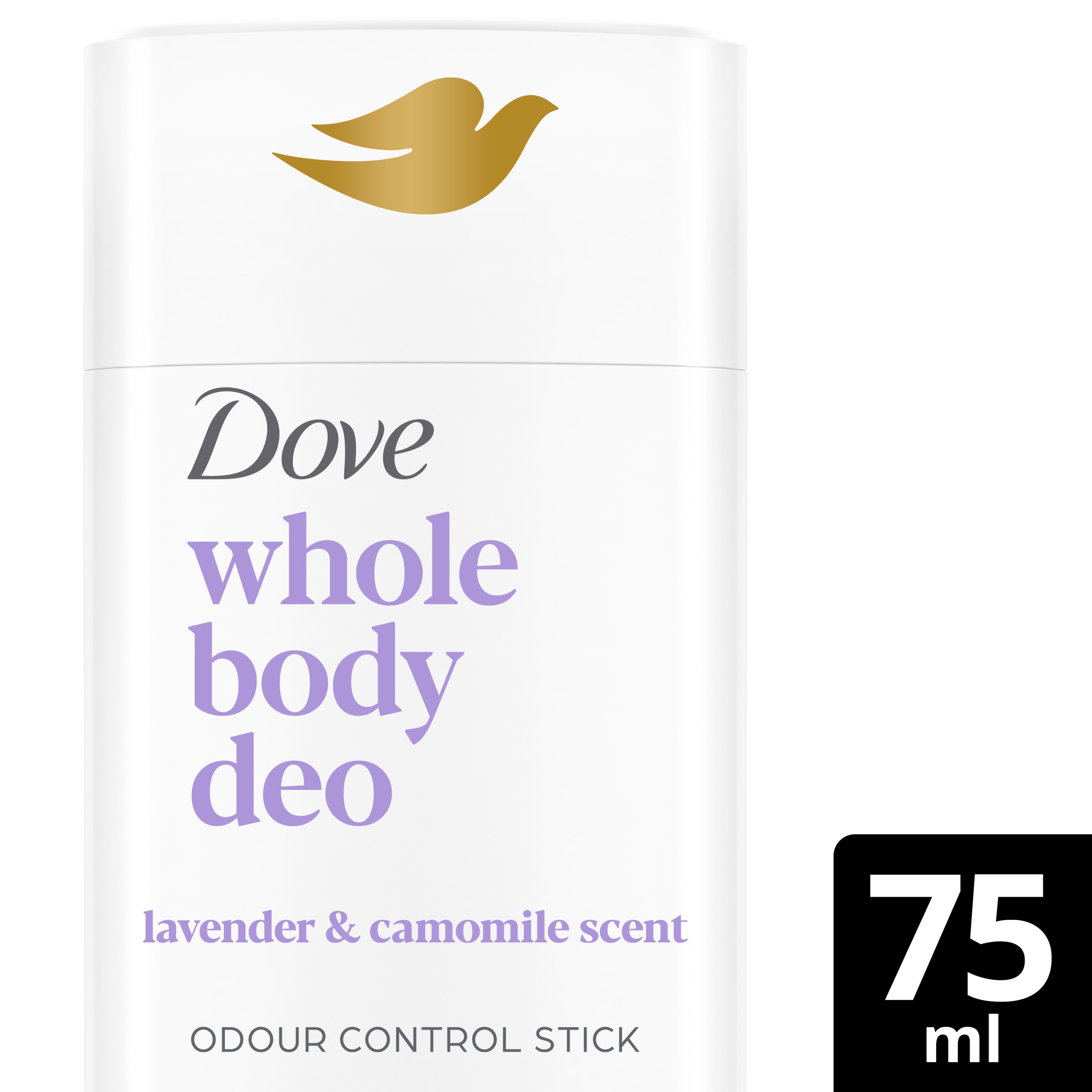Dove 72hr Lavender & Chamomile Whole Body Deodorant Stick 75ml