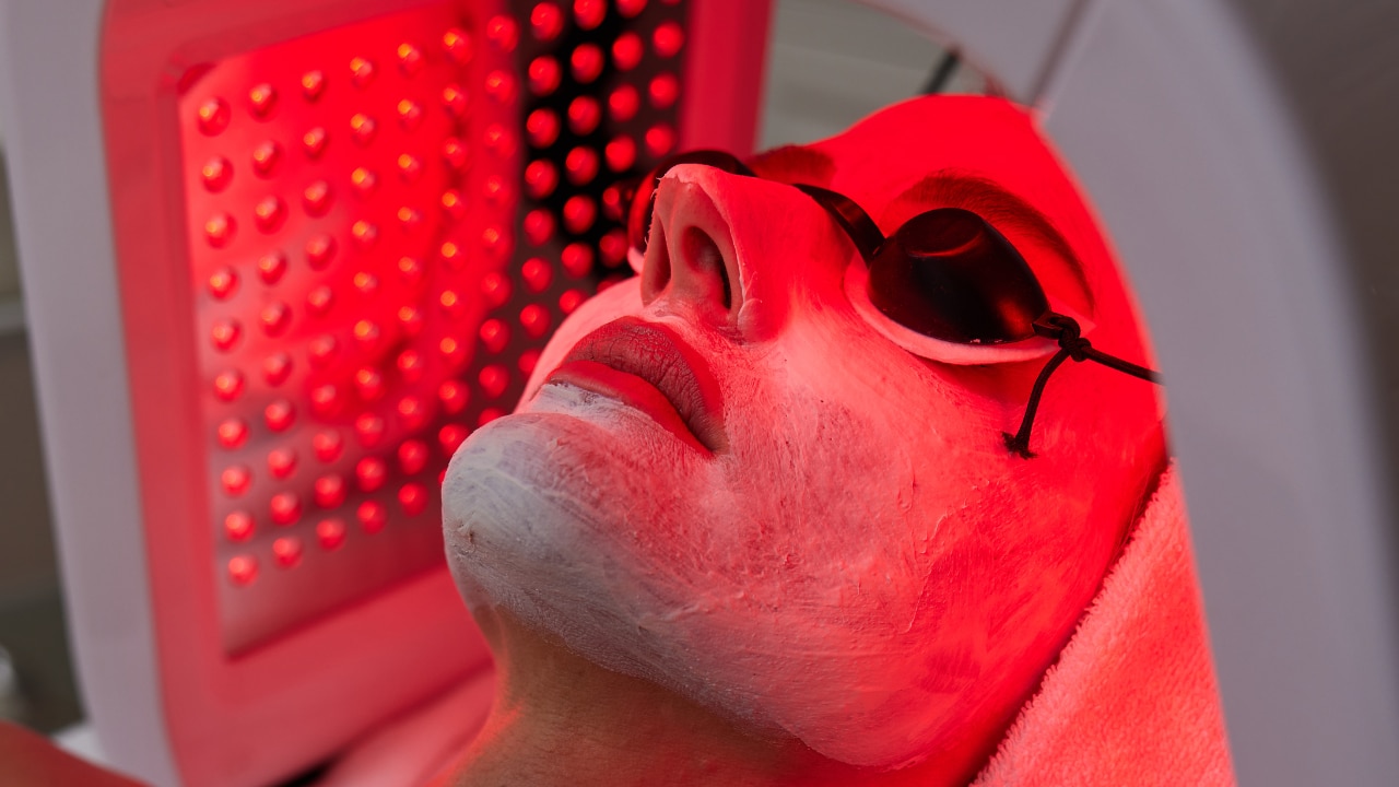 7. LED Light therapy