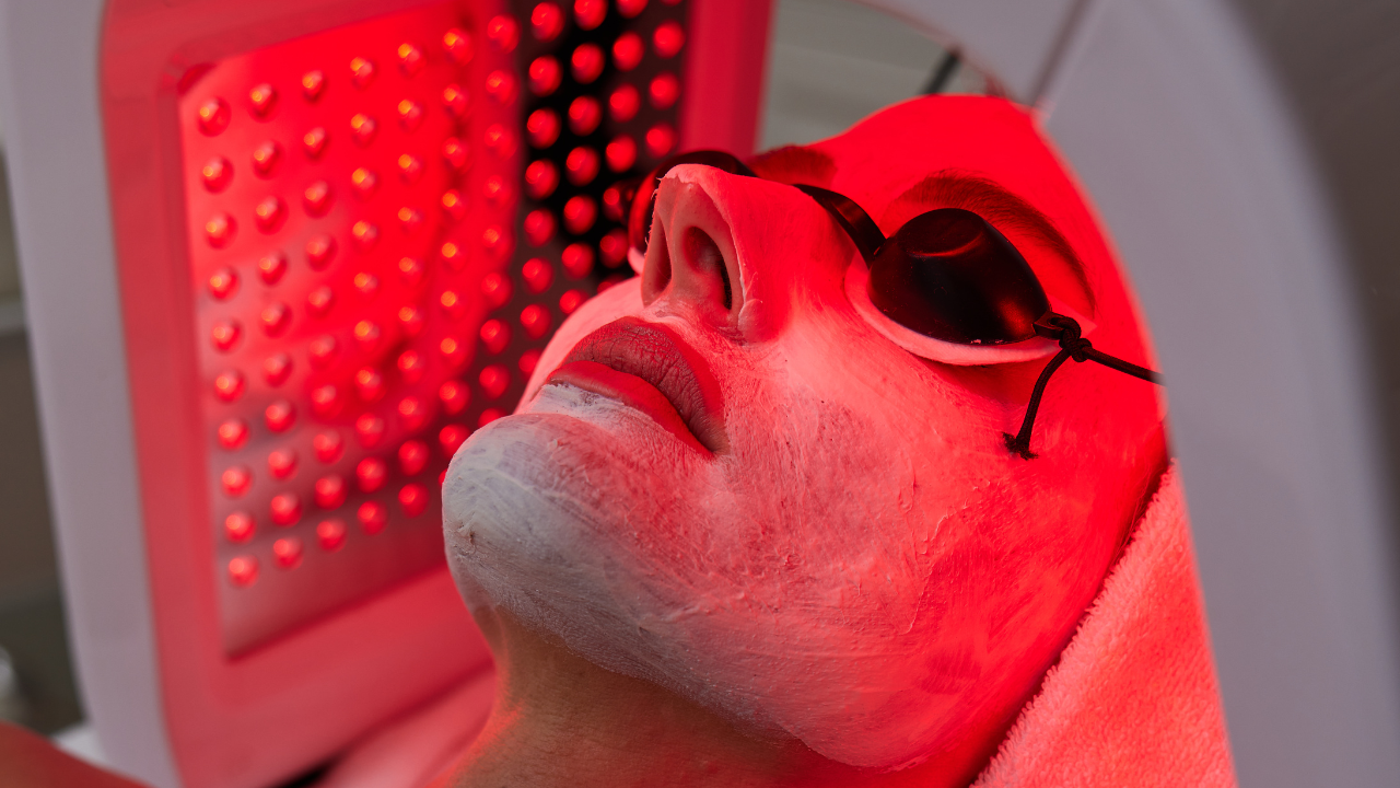 7. LED Light therapy