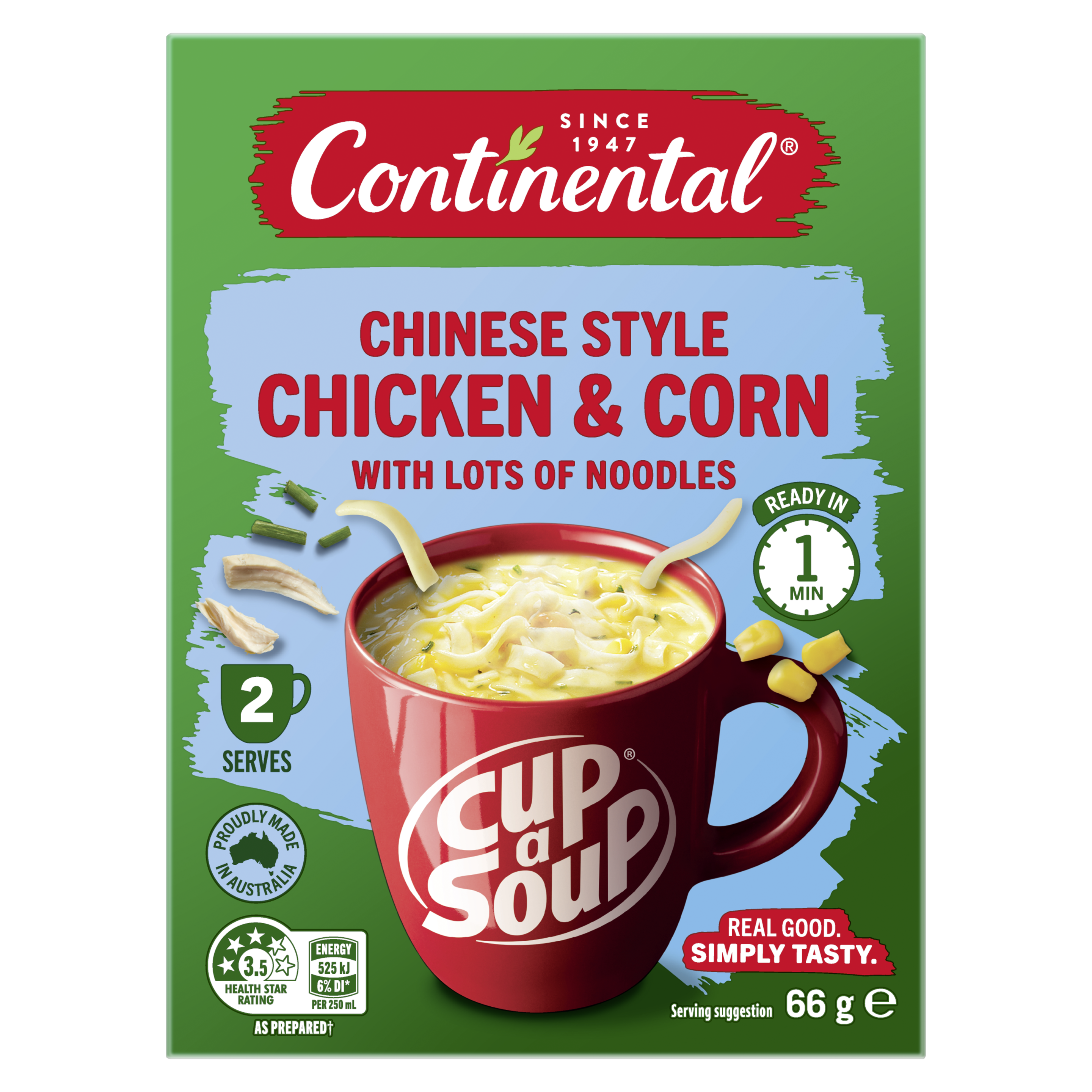 Chinese Chicken and Corn with Lots of Noodles