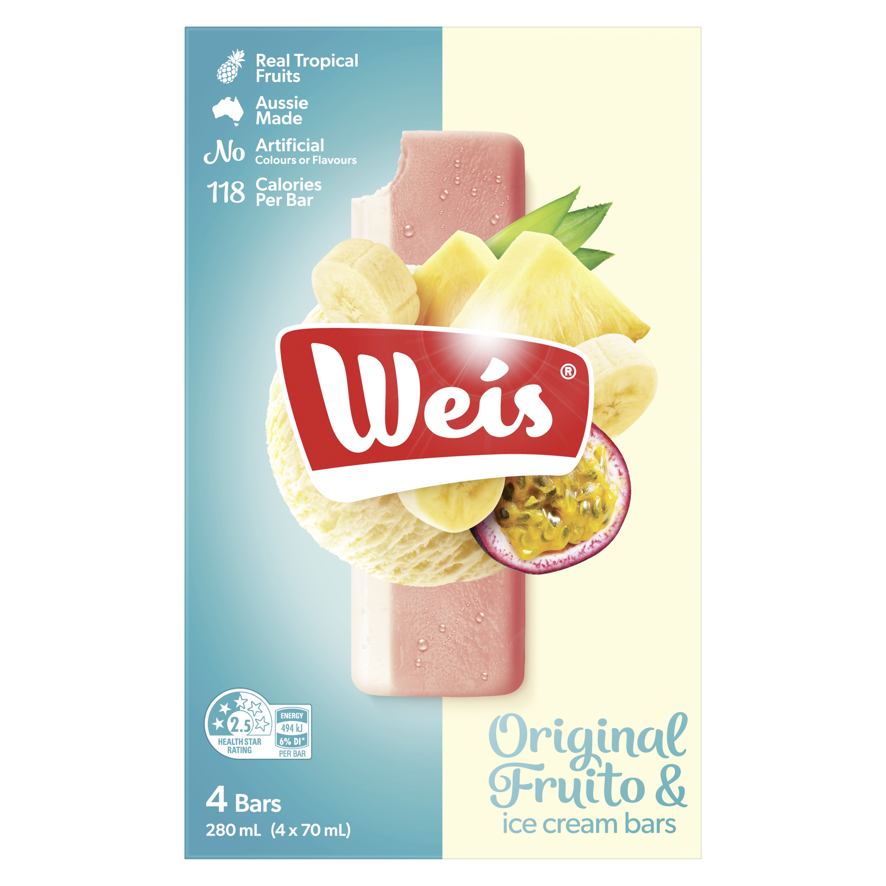 Weis Tropical Fruito Bar packshot
