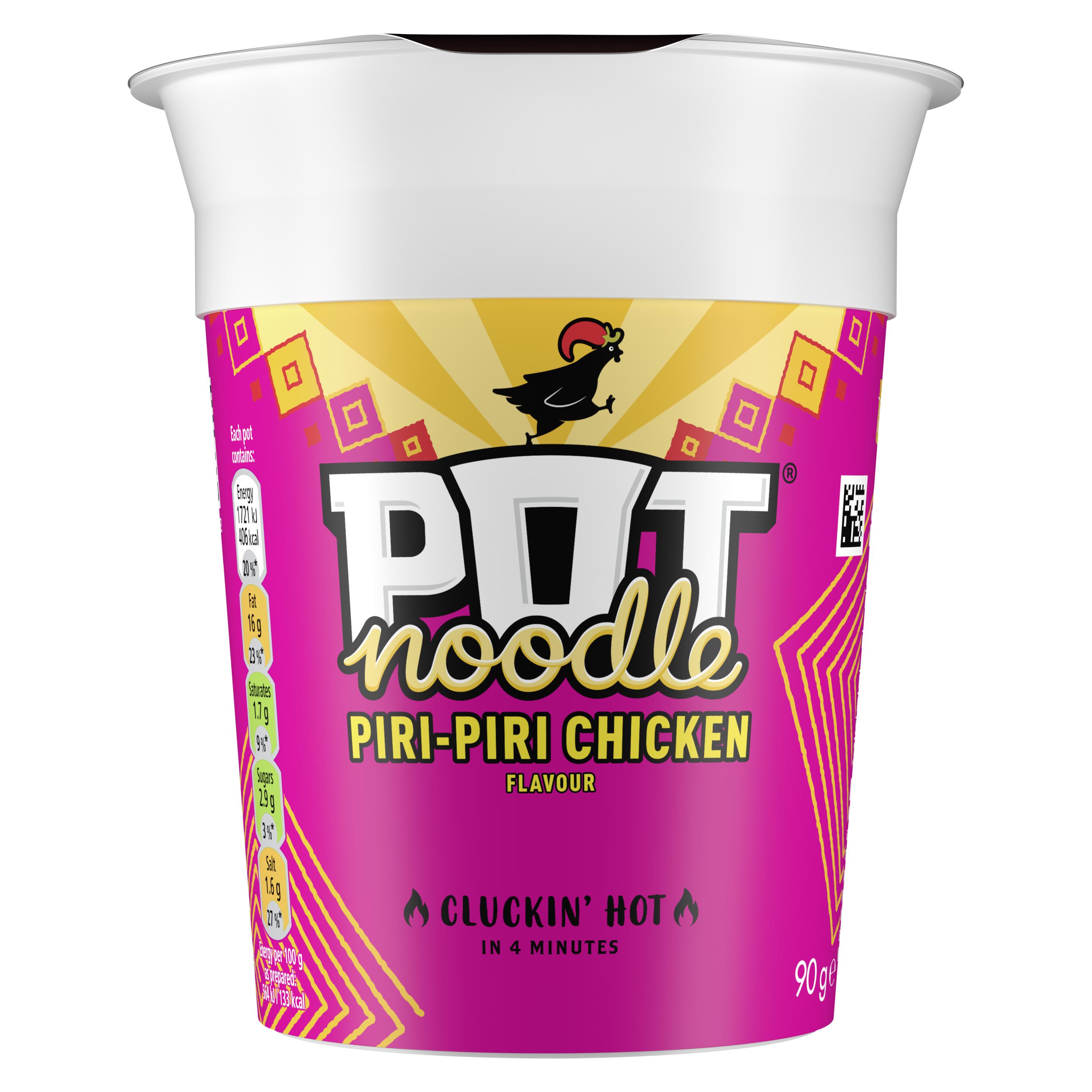 peri peri chicken. pot noodle