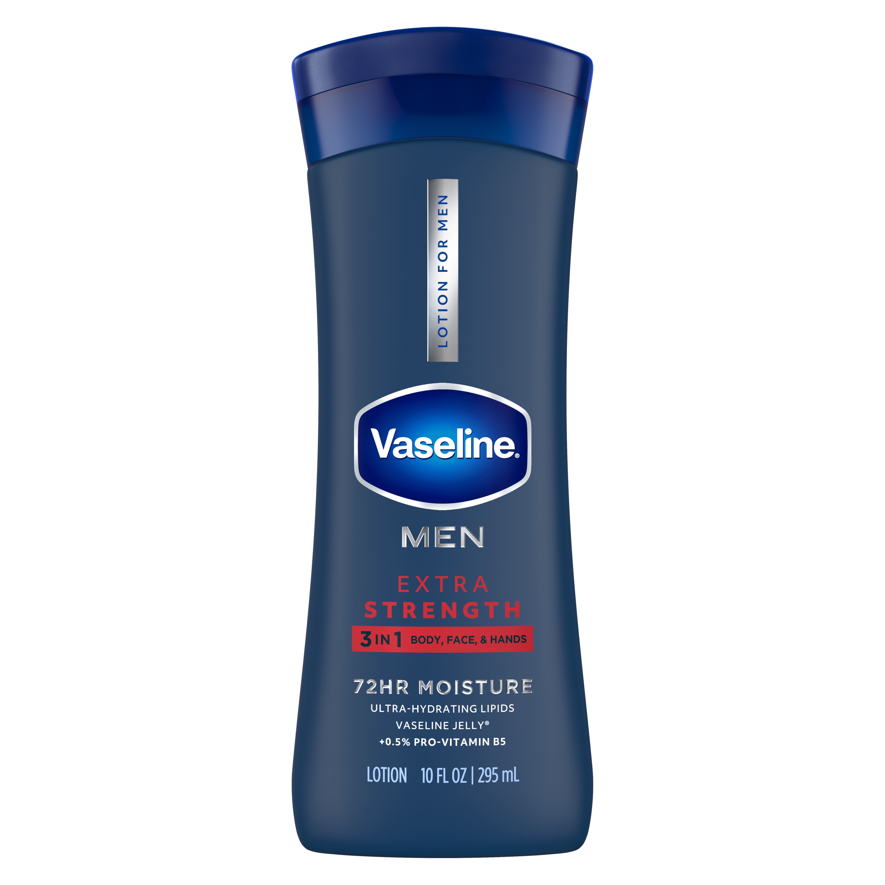Vaseline® Men Healing Moisture Extra Strength Lotion front of pack packshot